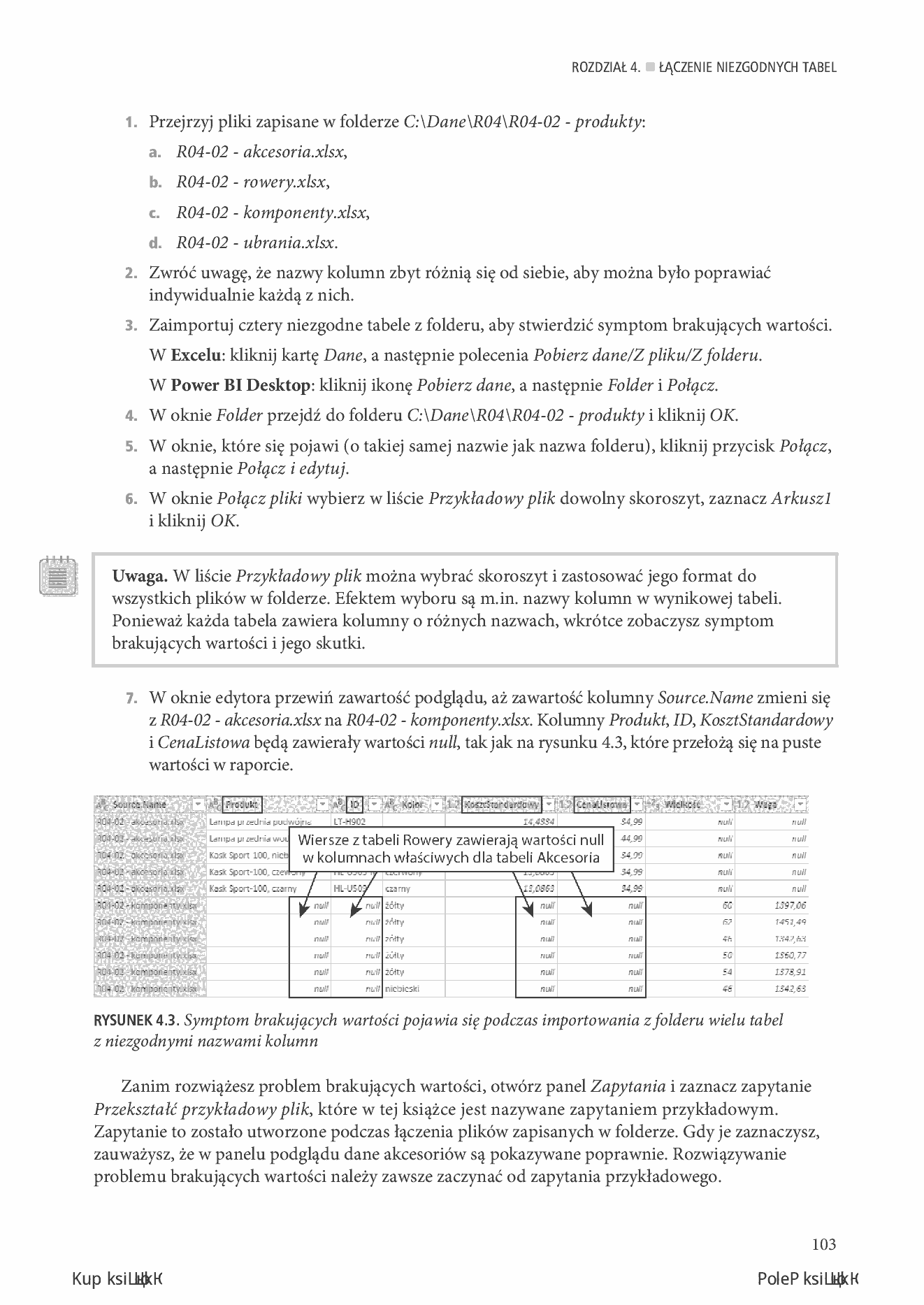 Fragment „Power Query w Excelu i Power BI. Zbieranie i przekształcanie danych” — strona 15 z 30