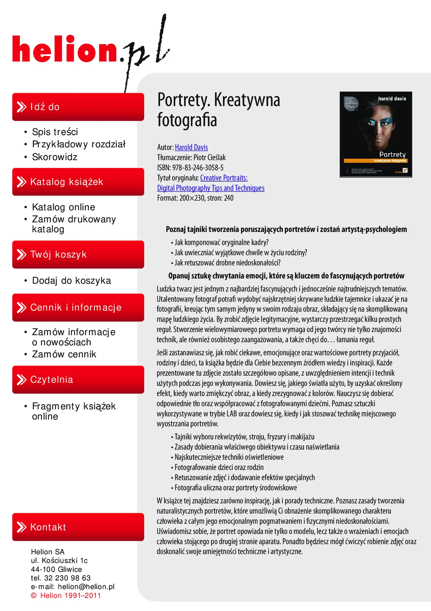 Fragment „Portrety. Kreatywna fotografia” — strona 2 z 25