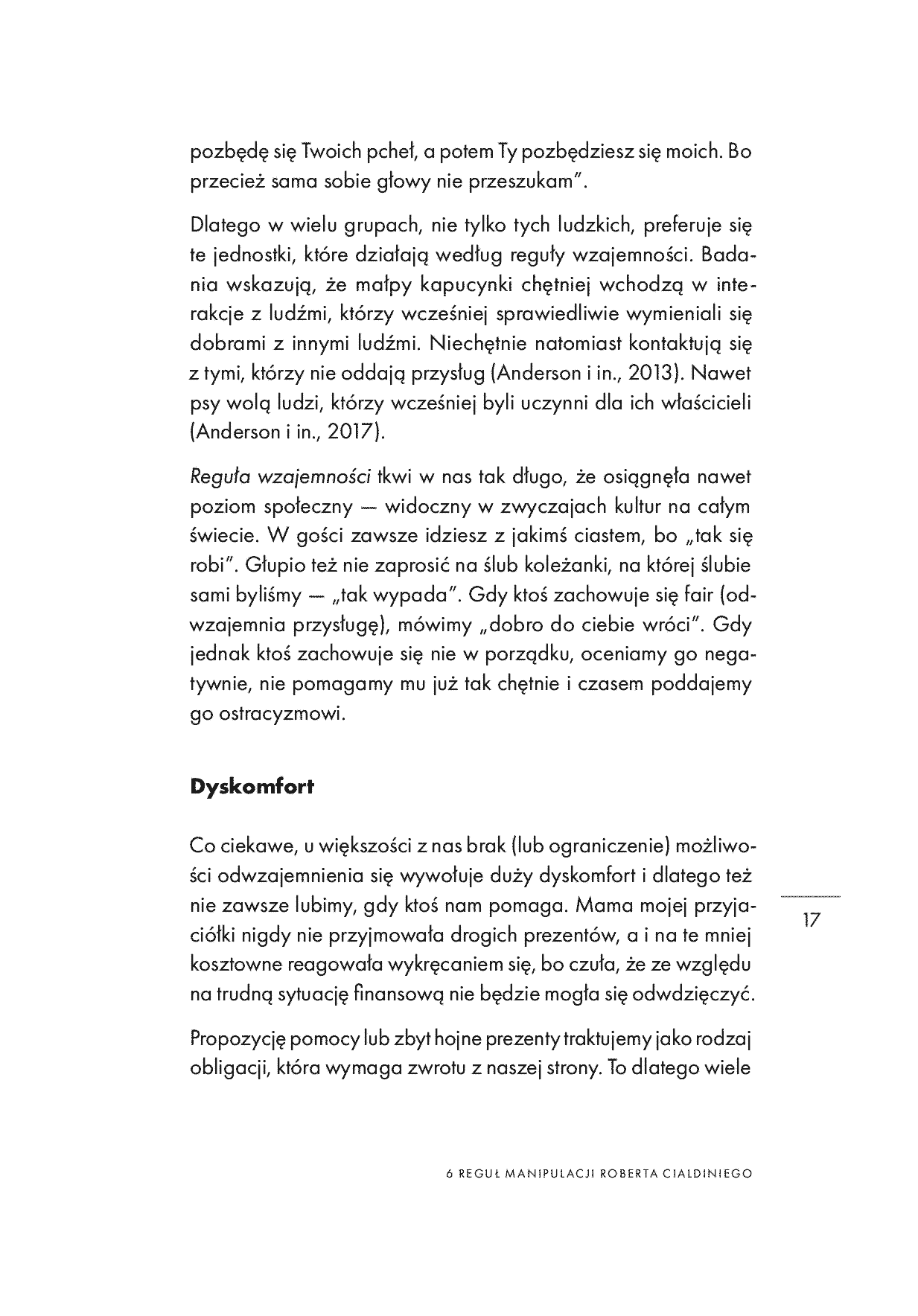 Fragment „Pozornie wolny umysł. Psychologia wpływu i manipulacji. Wydanie drugie rozszerzone” — strona 17 z 30