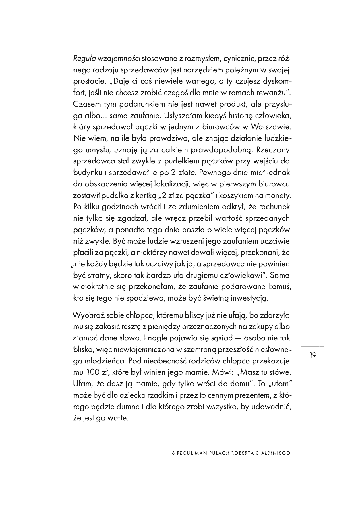 Fragment „Pozornie wolny umysł. Psychologia wpływu i manipulacji. Wydanie drugie rozszerzone” — strona 19 z 30