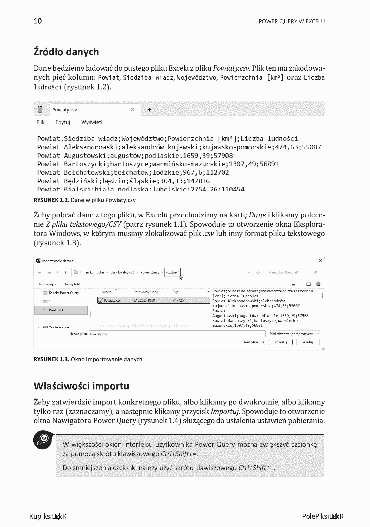 Fragment „Power Query w Excelu. Analizuj dane jak profesjonalista” — strona 10 z 30