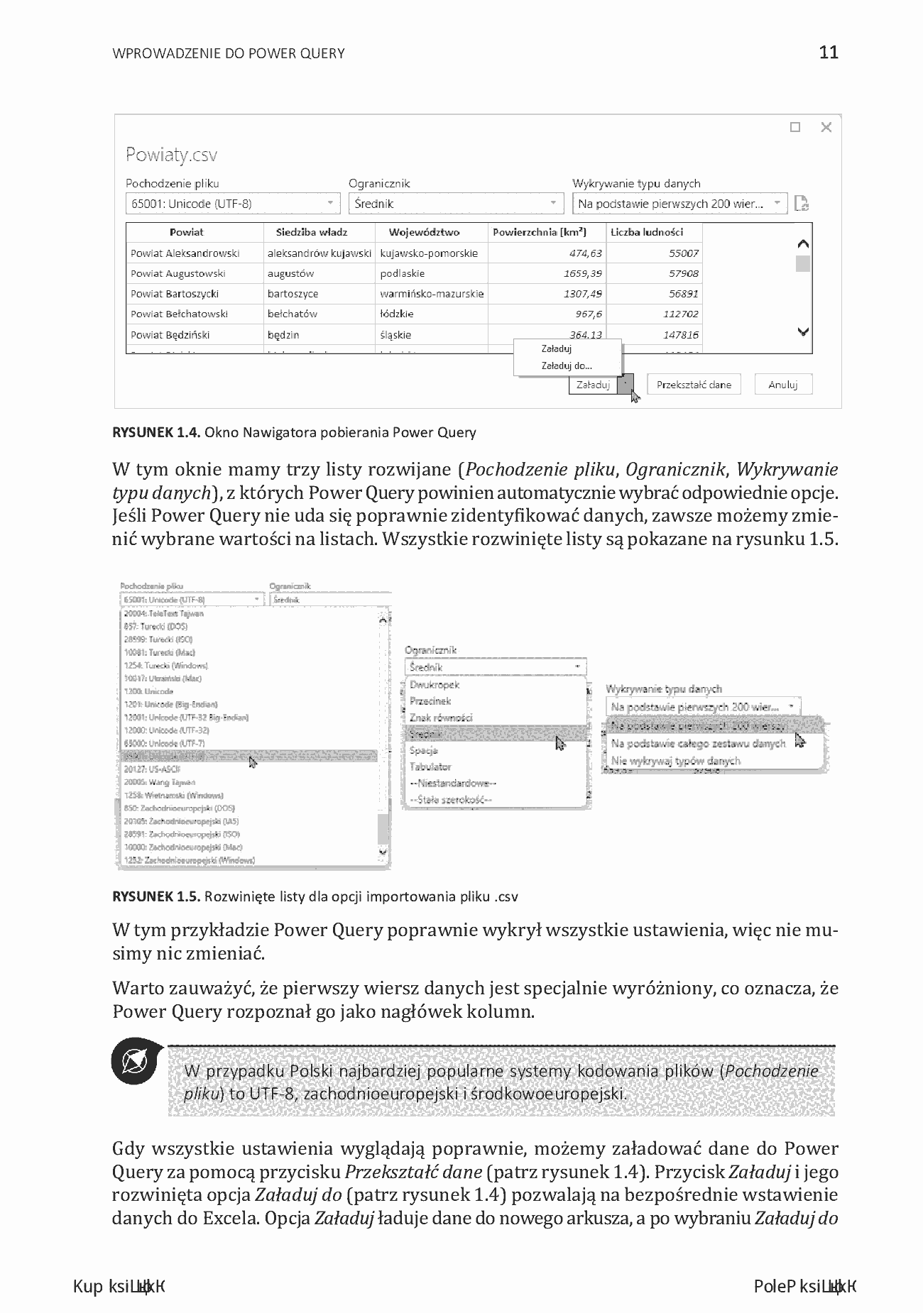 Fragment „Power Query w Excelu. Analizuj dane jak profesjonalista” — strona 11 z 30