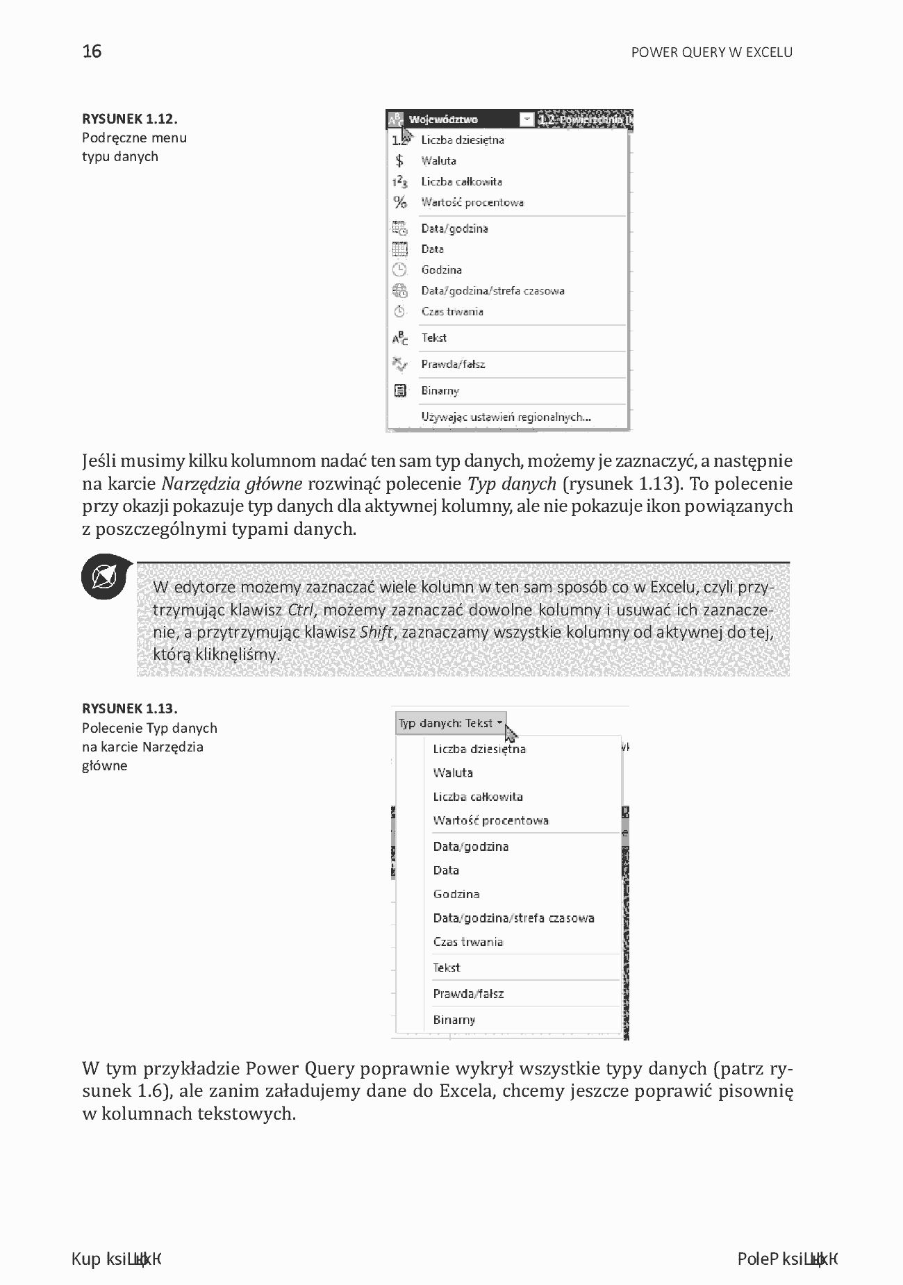 Fragment „Power Query w Excelu. Analizuj dane jak profesjonalista” — strona 16 z 30