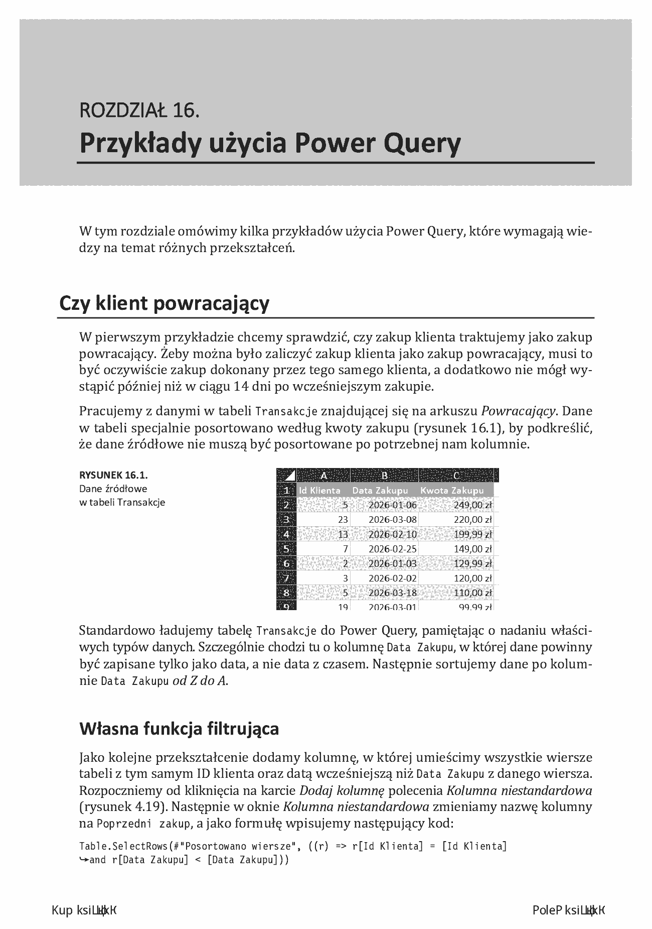 Fragment „Power Query w Excelu. Analizuj dane jak profesjonalista” — strona 21 z 30