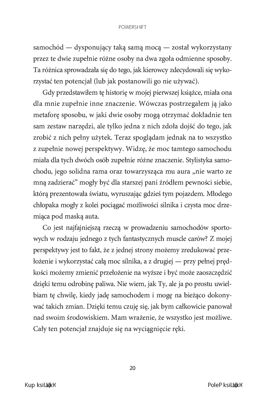 Fragment „Powershift. Przeobraź dowolną sytuację, sfinalizuj dowolną transakcję i osiągnij dowolny cel” — strona 14 z 30