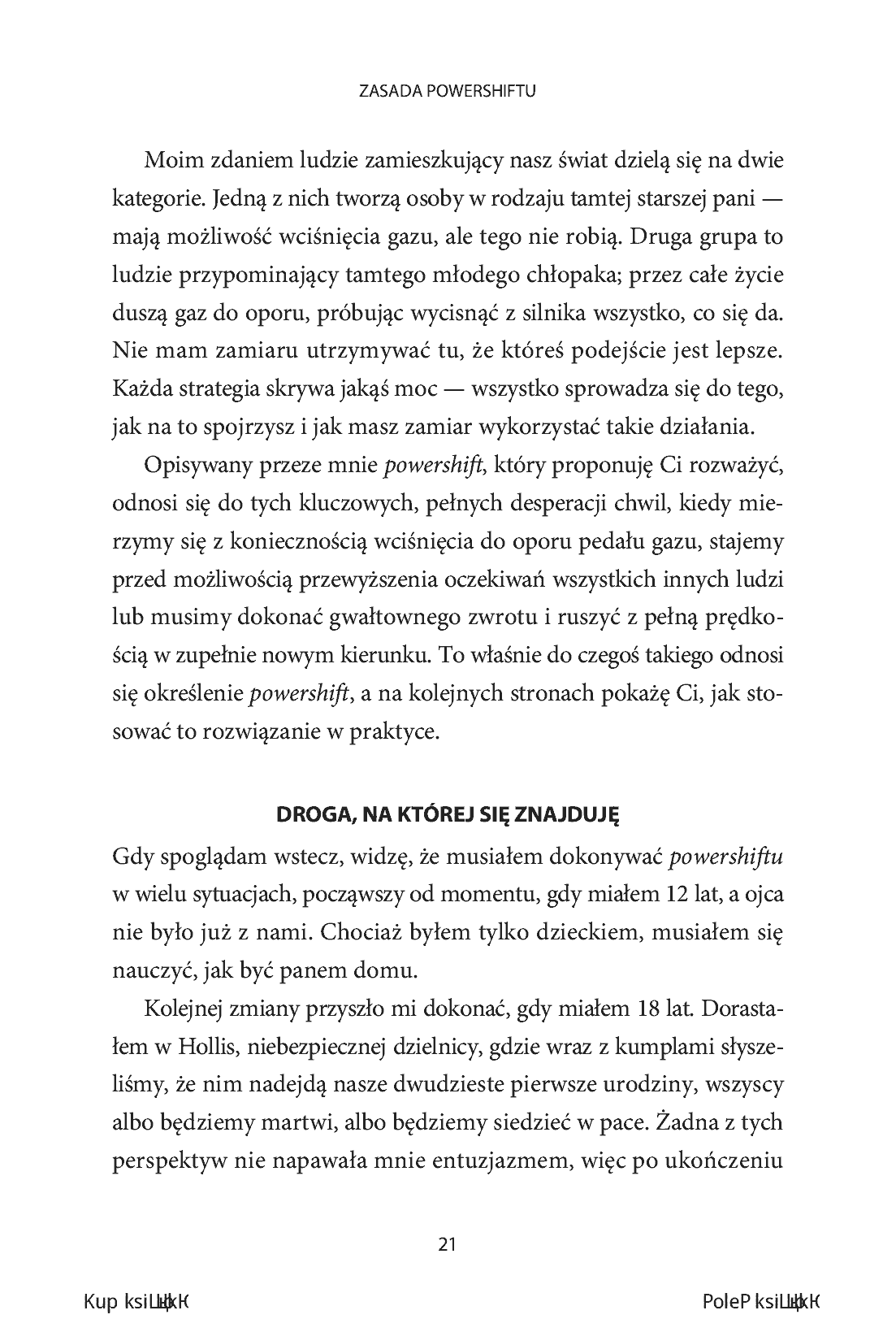 Fragment „Powershift. Przeobraź dowolną sytuację, sfinalizuj dowolną transakcję i osiągnij dowolny cel” — strona 15 z 30