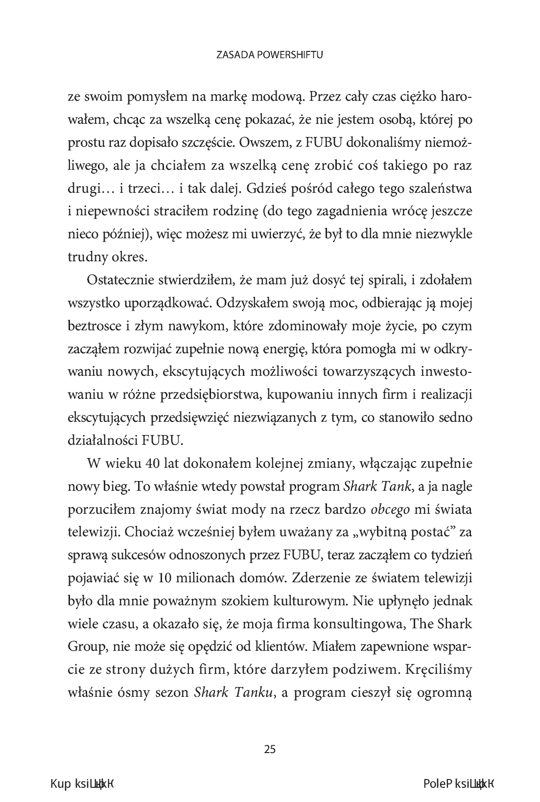 Fragment „Powershift. Przeobraź dowolną sytuację, sfinalizuj dowolną transakcję i osiągnij dowolny cel” — strona 19 z 30