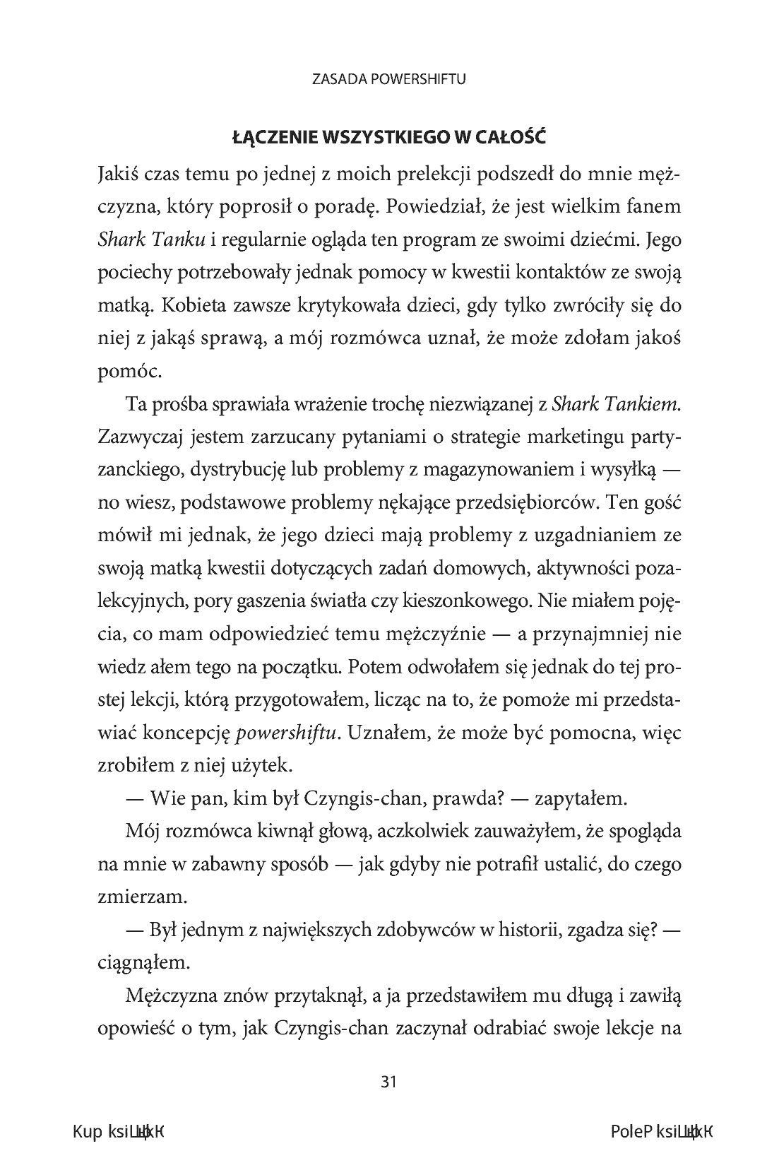 Fragment „Powershift. Przeobraź dowolną sytuację, sfinalizuj dowolną transakcję i osiągnij dowolny cel” — strona 25 z 30