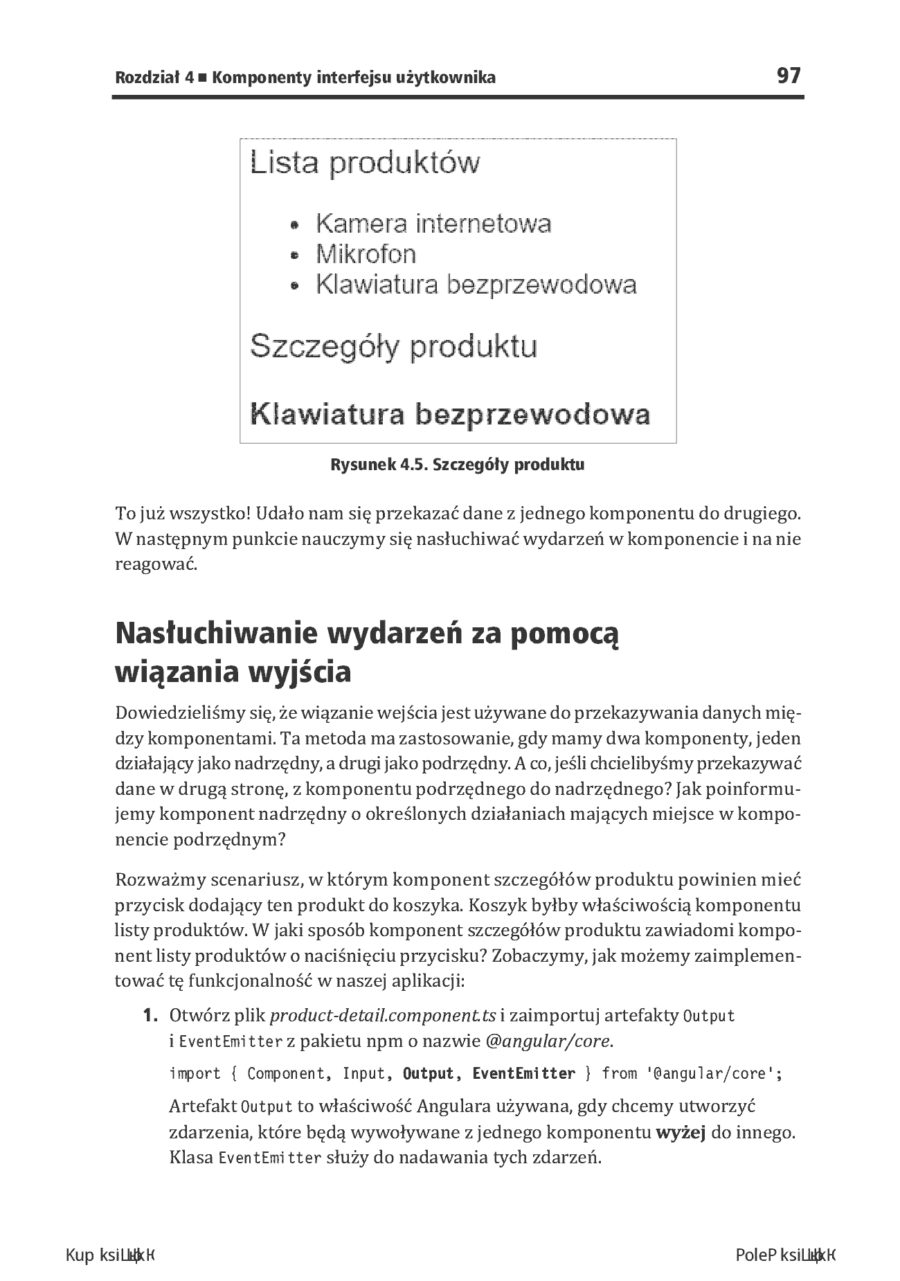 Fragment „Poznaj Angular. Rzeczowy przewodnik po tworzeniu aplikacji webowych z użyciem frameworku Angular 15. Wydanie IV” — strona 25 z 30