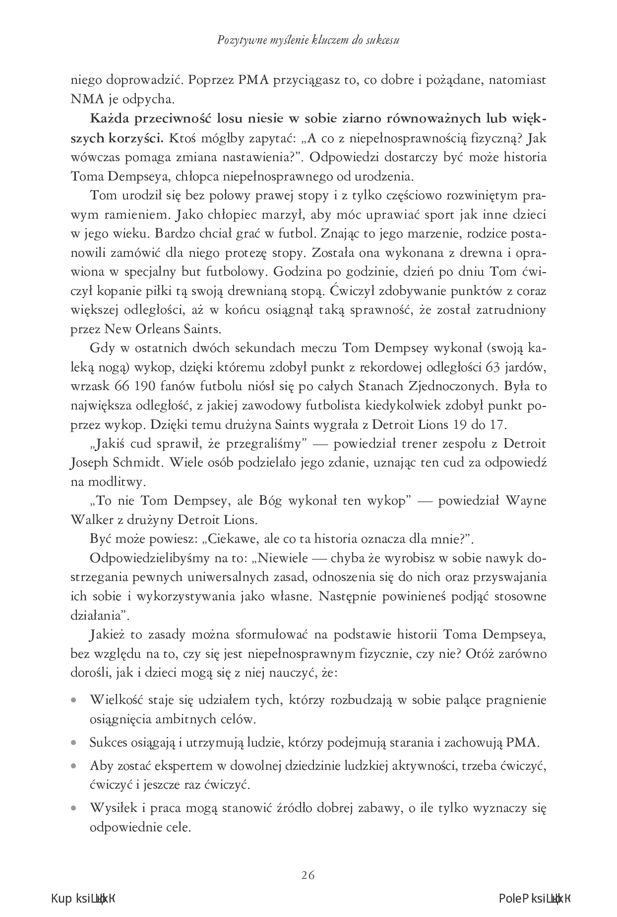 Fragment „Pozytywne myślenie kluczem do sukcesu” — strona 12 z 24