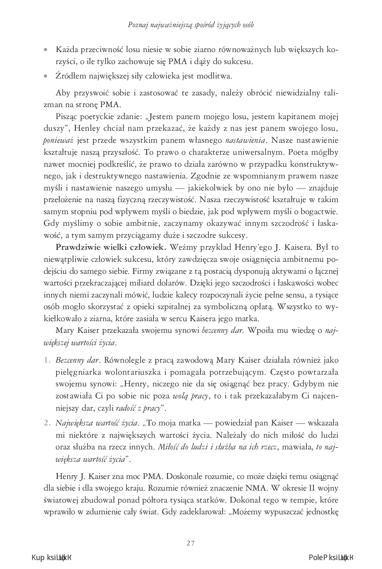 Fragment „Pozytywne myślenie kluczem do sukcesu” — strona 13 z 24