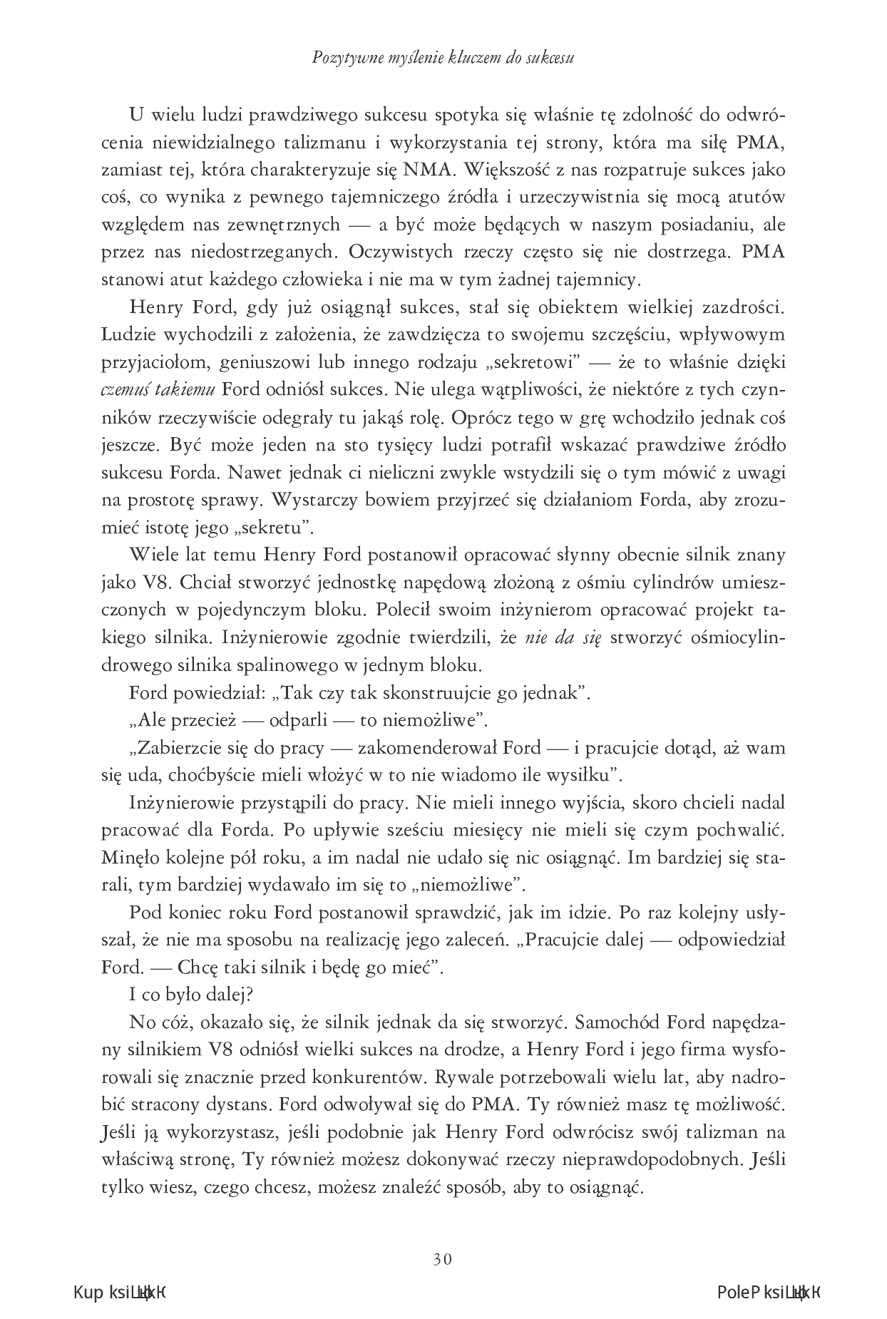 Fragment „Pozytywne myślenie kluczem do sukcesu” — strona 16 z 24