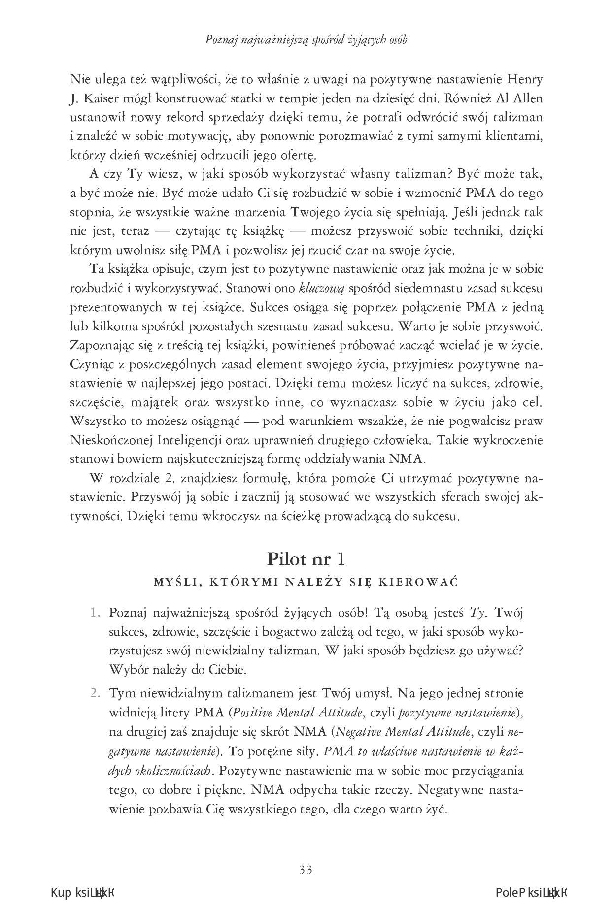 Fragment „Pozytywne myślenie kluczem do sukcesu” — strona 19 z 24