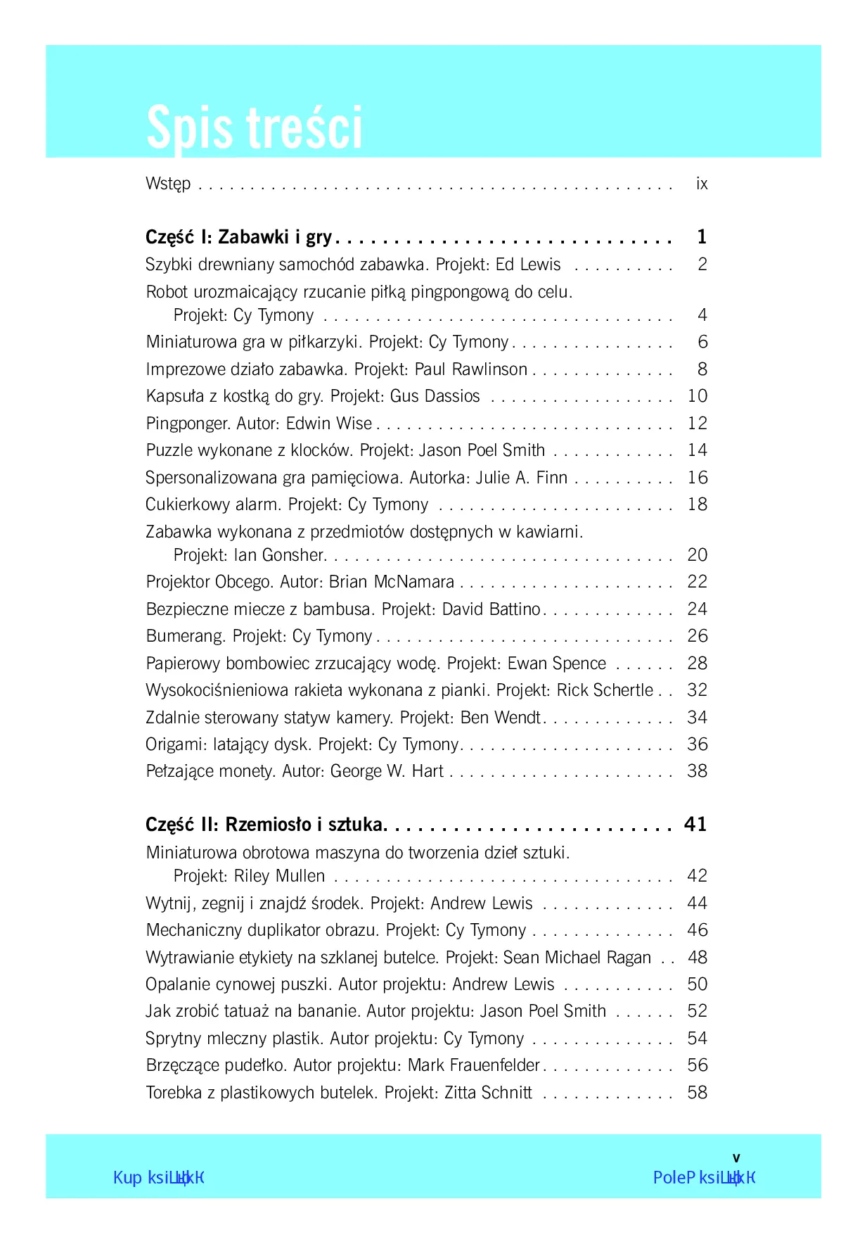 Fragment „Proste projekty dla młodych majsterkowiczów” — strona 3 z 30