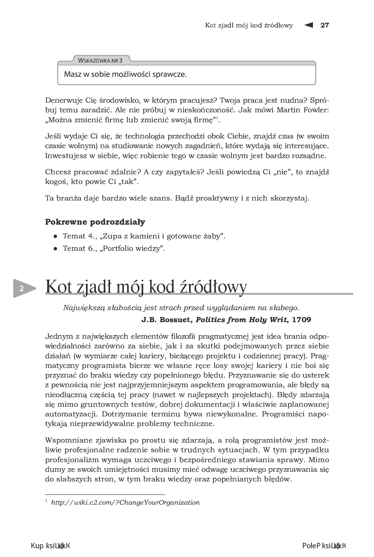 Fragment „Pragmatyczny programista. Od czeladnika do mistrza. Wydanie II” — strona 7 z 30