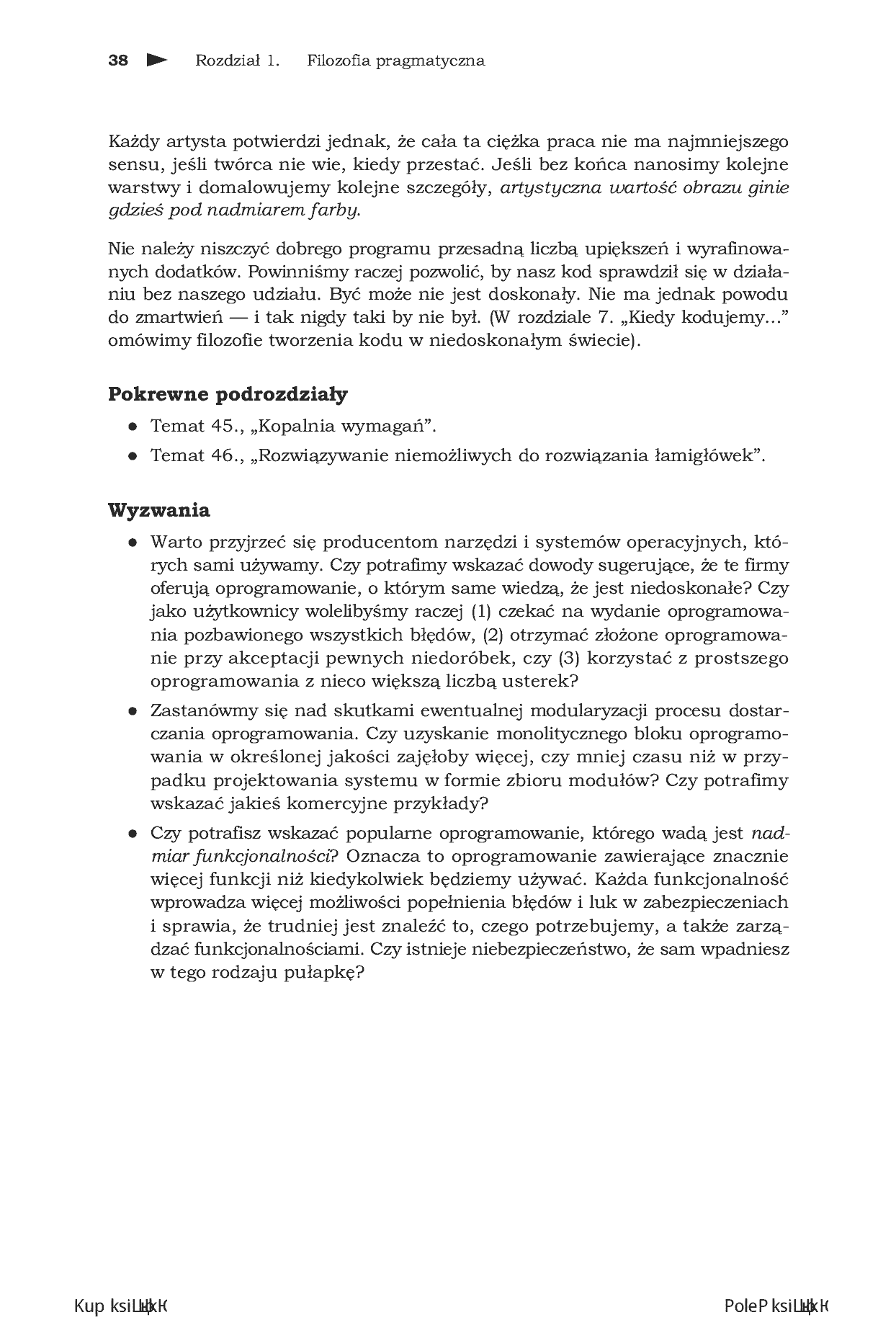 Fragment „Pragmatyczny programista. Od czeladnika do mistrza. Wydanie II” — strona 18 z 30