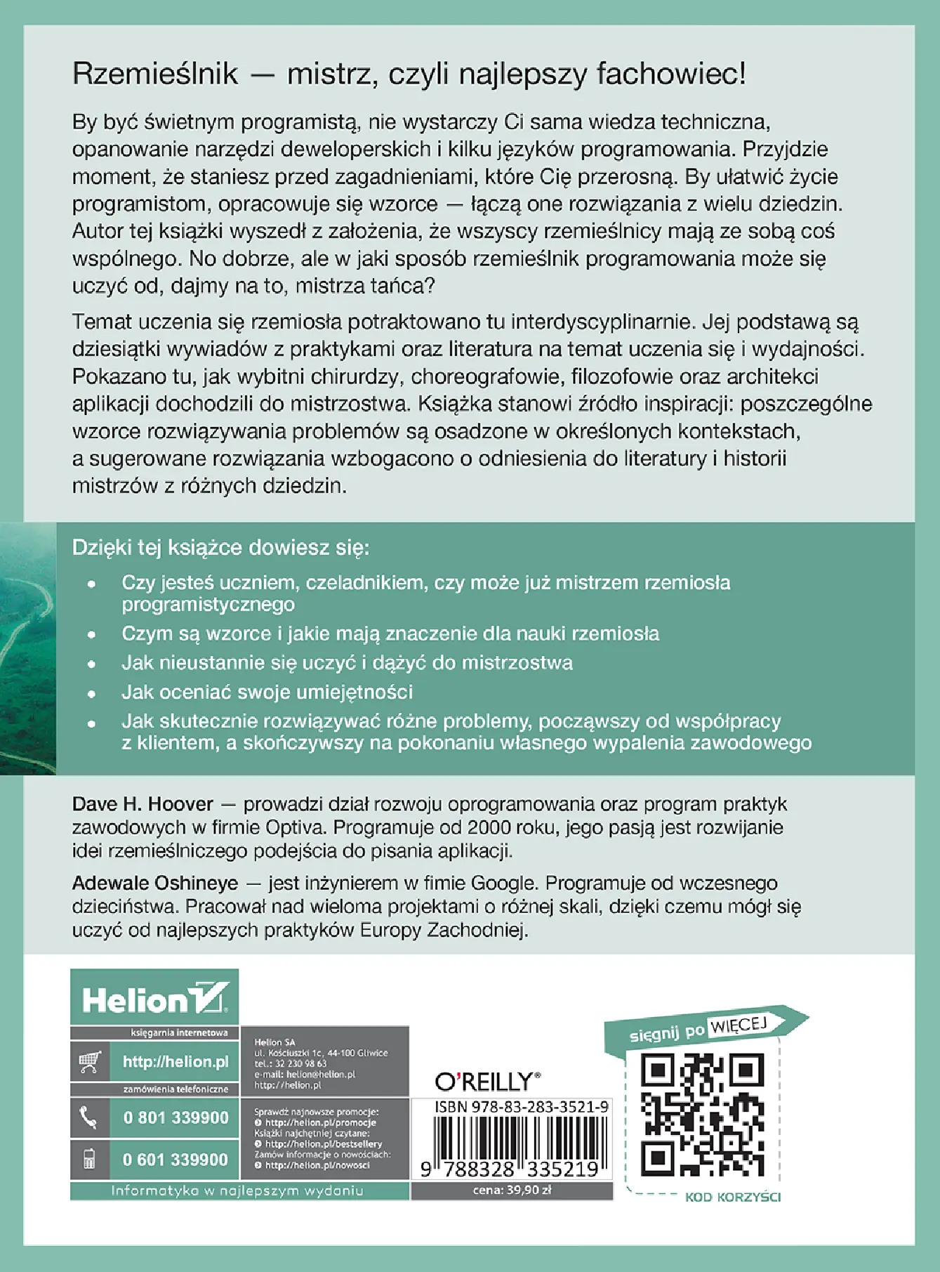Fragment „Praktyka czyni mistrza. Wzorce, inspiracje i praktyki rzemieślników programowania” — strona 24 z 24