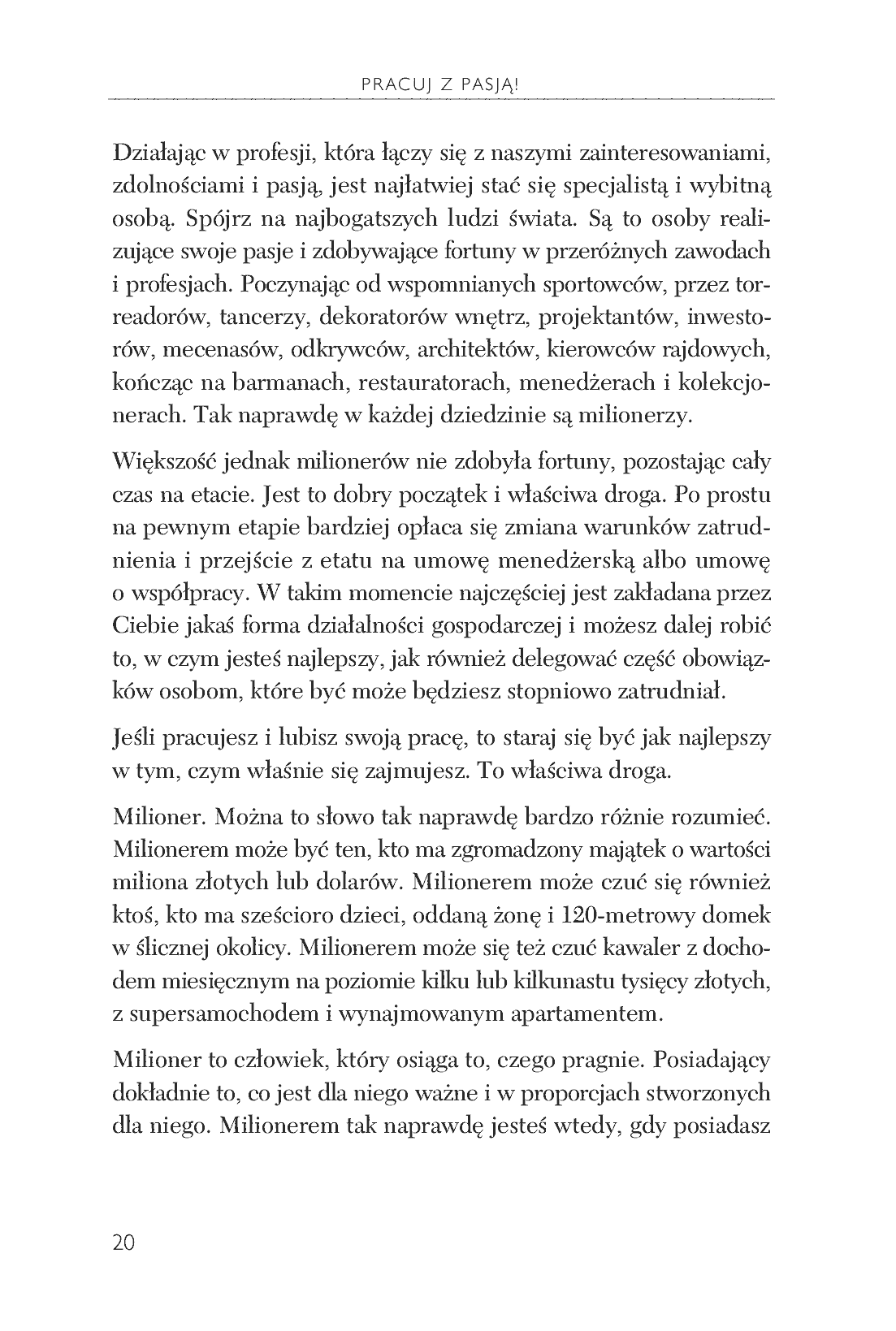 Fragment „Pracuj z pasją! Znajdź posadę, która da Ci satysfakcję, radość i pieniądze” — strona 13 z 14