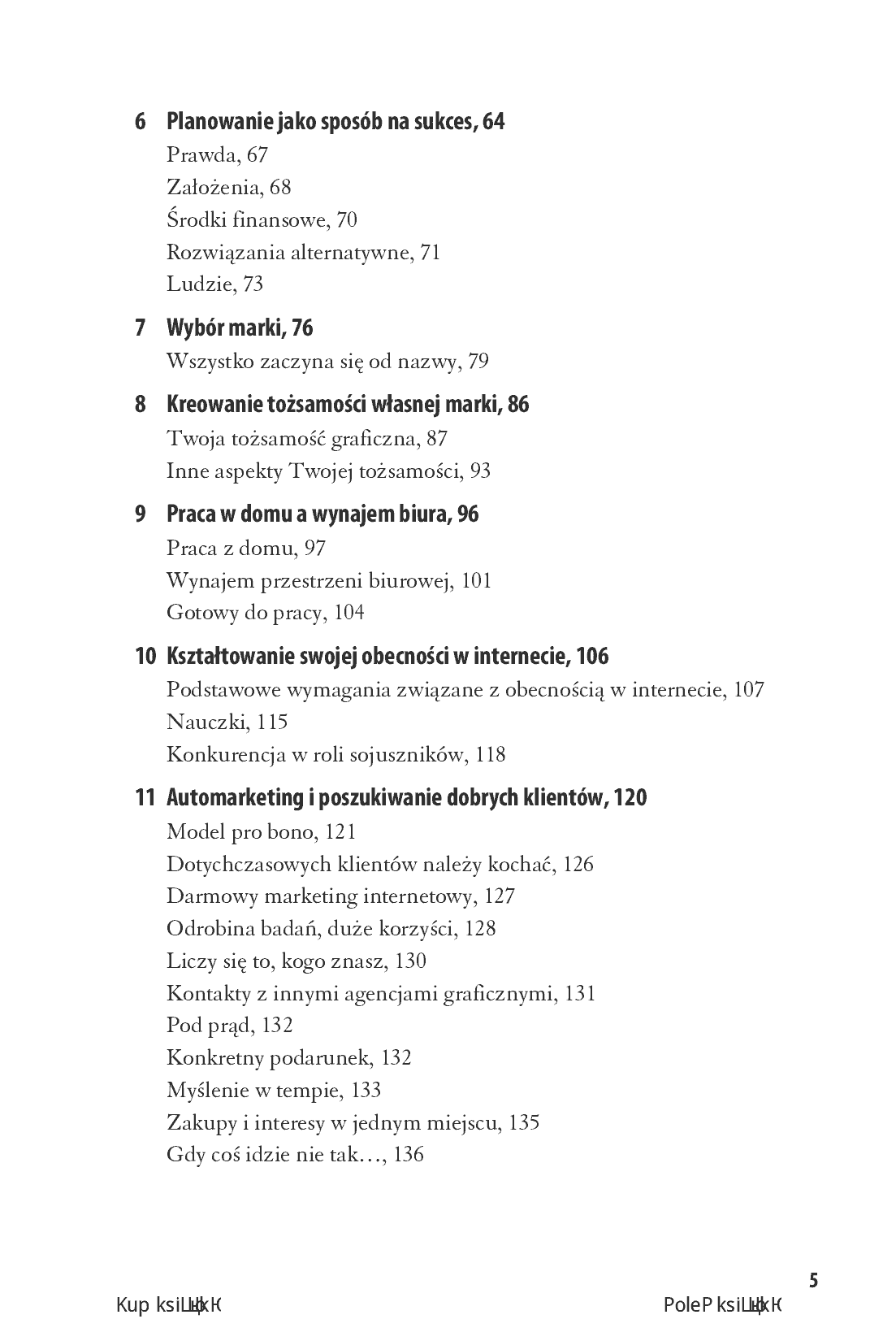 Fragment „Pracuj dla pieniędzy, projektuj dla przyjemności. Podręcznik freelancera” — strona 4 z 20