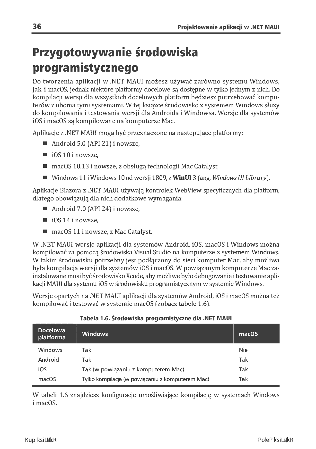 Fragment „Projektowanie aplikacji w .NET MAUI. Jak budować doskonałe interfejsy użytkownika dla aplikacji wieloplatformowych” — strona 24 z 30