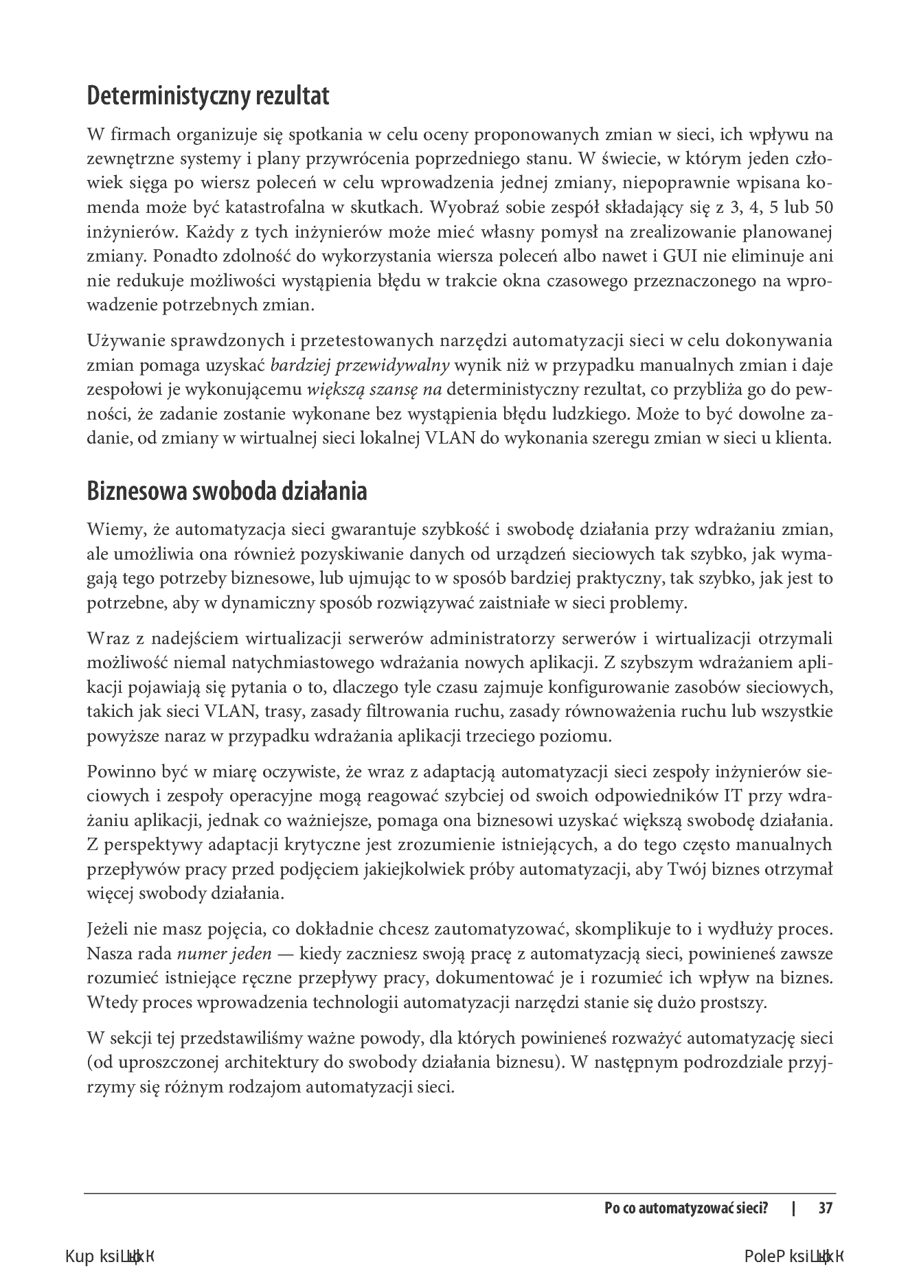 Fragment „Programowalność i automatyzacja sieci. Poradnik inżyniera sieci następnej generacji” — strona 11 z 30