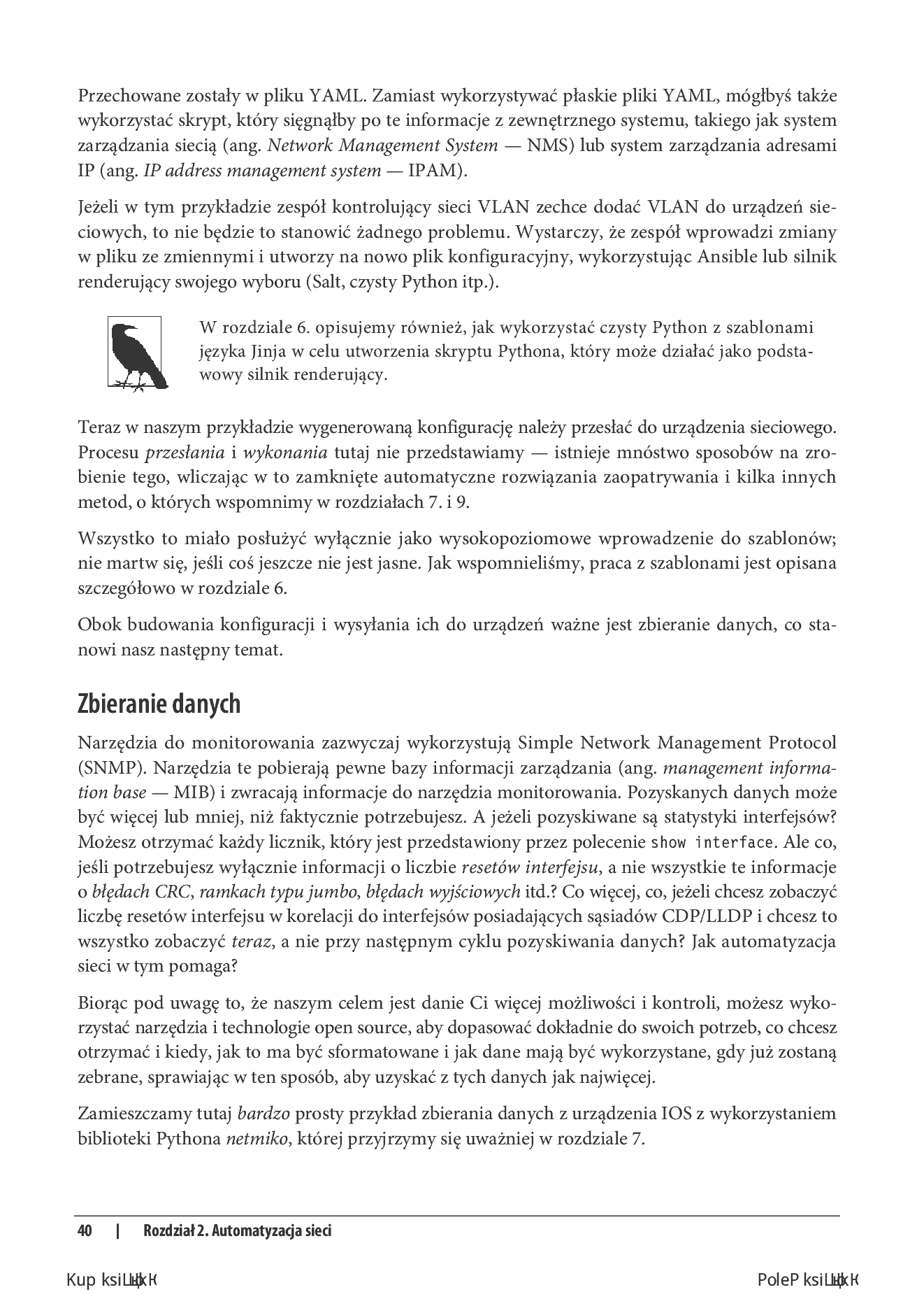 Fragment „Programowalność i automatyzacja sieci. Poradnik inżyniera sieci następnej generacji” — strona 14 z 30