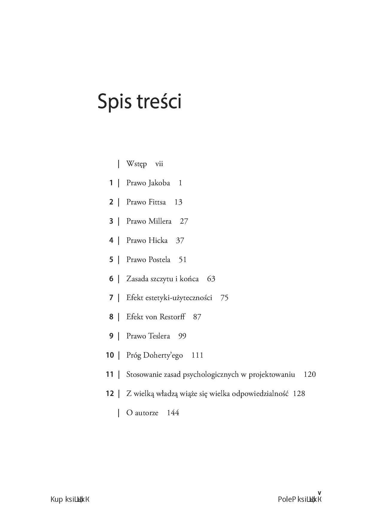 Fragment „Prawa UX. Jak psychologia pomaga w projektowaniu lepszych produktów i usług. Wydanie II” — strona 3 z 16