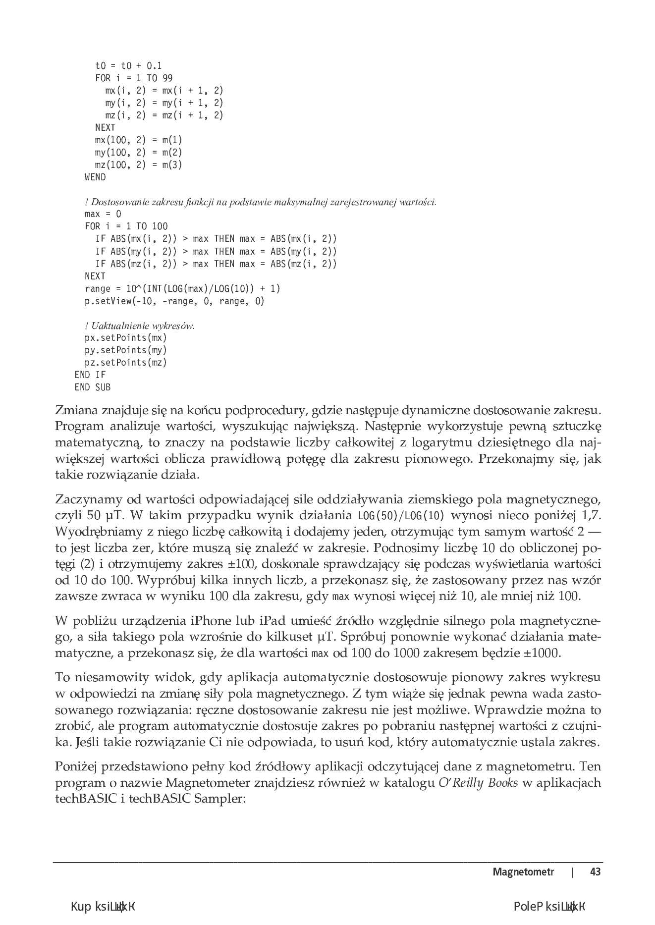 Fragment „Projekty elektroniczne na iPhone i iPad. Niekonwencjonalne gadżety z technologią Arduino i techBASIC” — strona 17 z 30