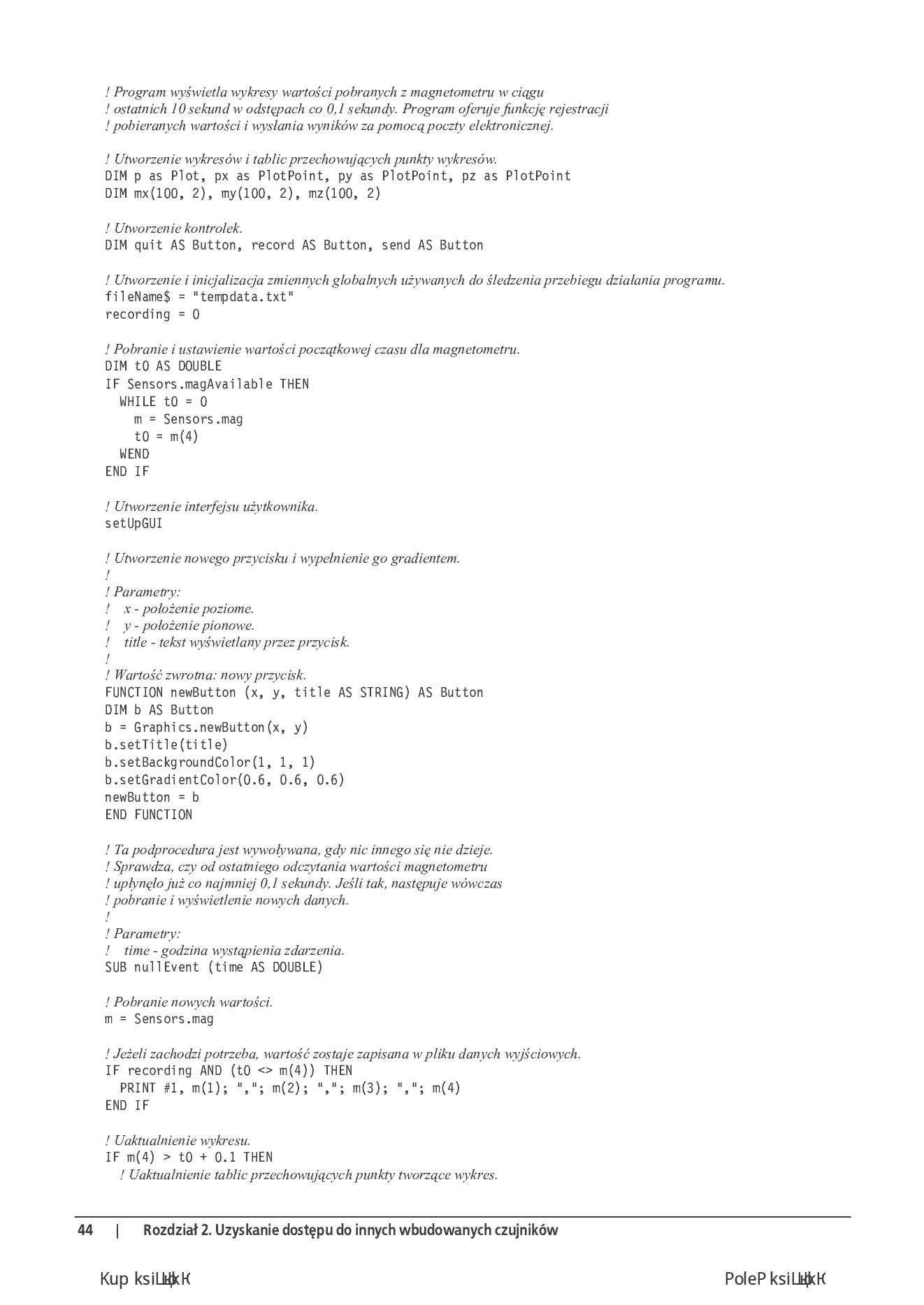 Fragment „Projekty elektroniczne na iPhone i iPad. Niekonwencjonalne gadżety z technologią Arduino i techBASIC” — strona 18 z 30