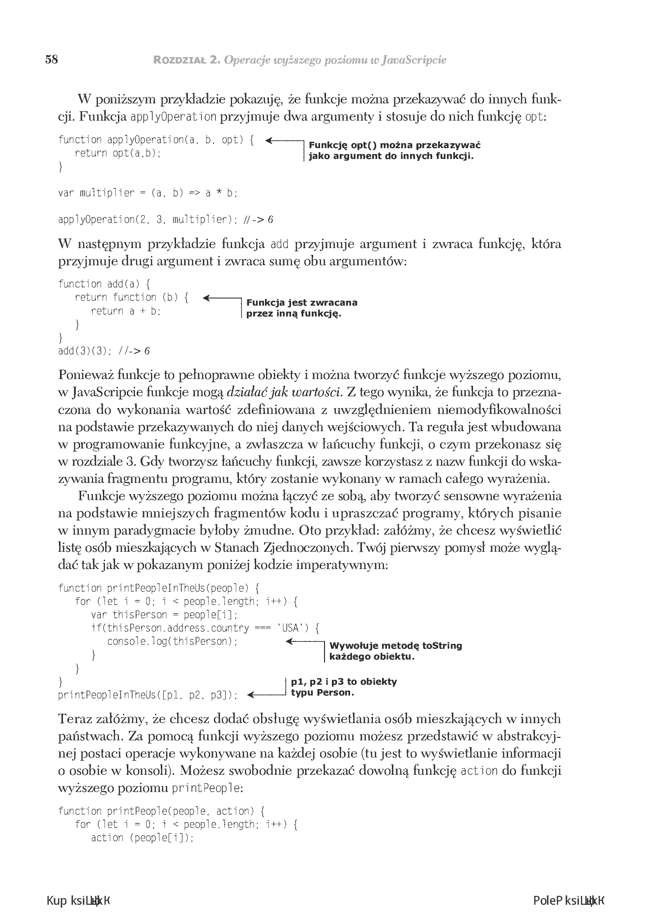 Fragment „Programowanie funkcyjne z JavaScriptem. Sposoby na lepszy kod” — strona 24 z 30