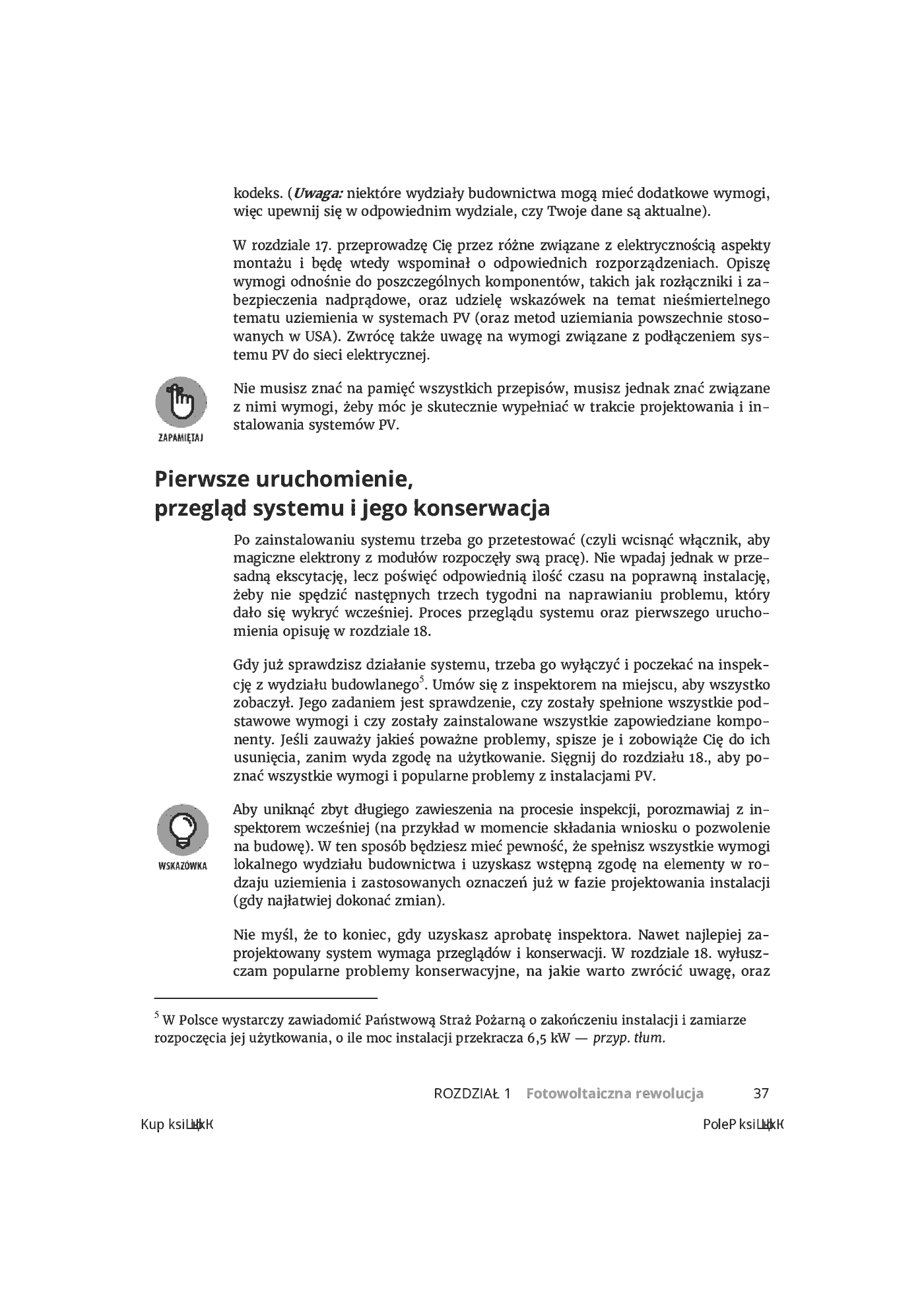 Fragment „Fotowoltaika. Projektowanie i instalacja dla bystrzaków” — strona 23 z 26