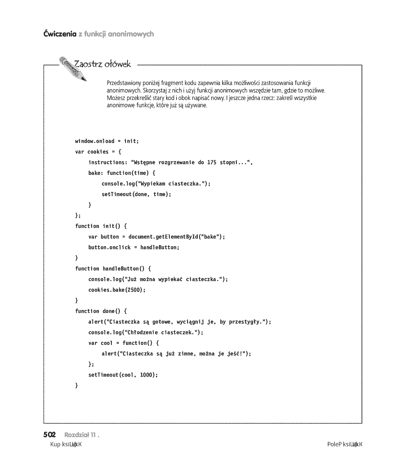 Fragment „Programowanie w JavaScript. Rusz głową!” — strona 22 z 30