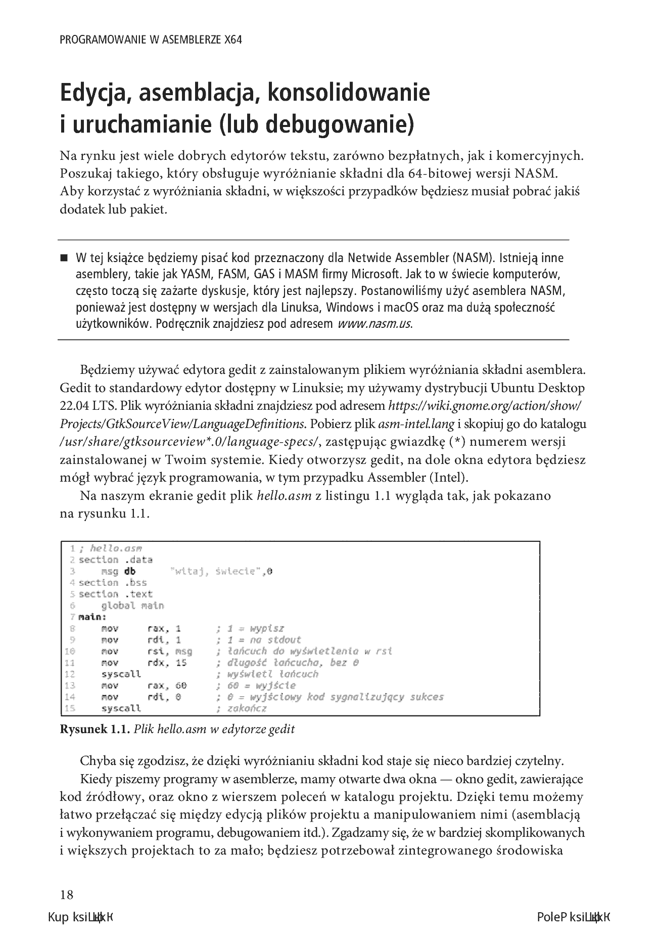 Fragment „Programowanie w asemblerze x64. Od nowicjusza do znawcy AVX” — strona 10 z 24