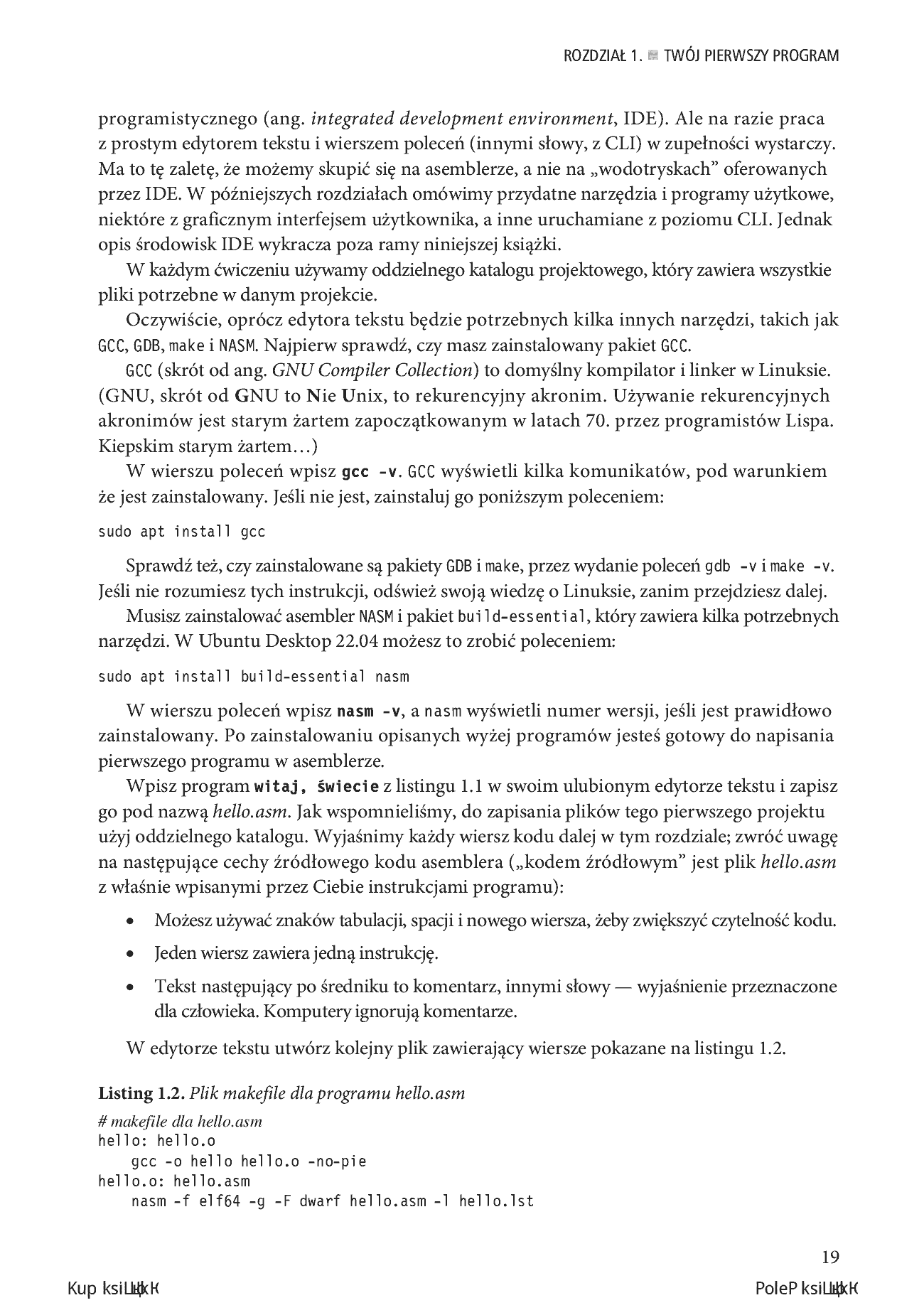 Fragment „Programowanie w asemblerze x64. Od nowicjusza do znawcy AVX” — strona 11 z 24