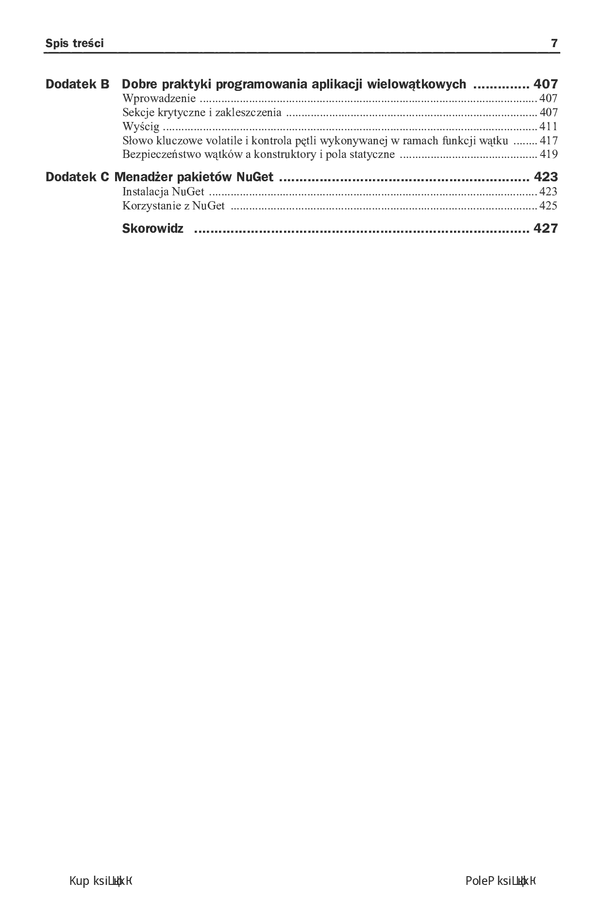 Fragment „Programowanie równoległe i asynchroniczne w C# 5.0” — strona 7 z 30