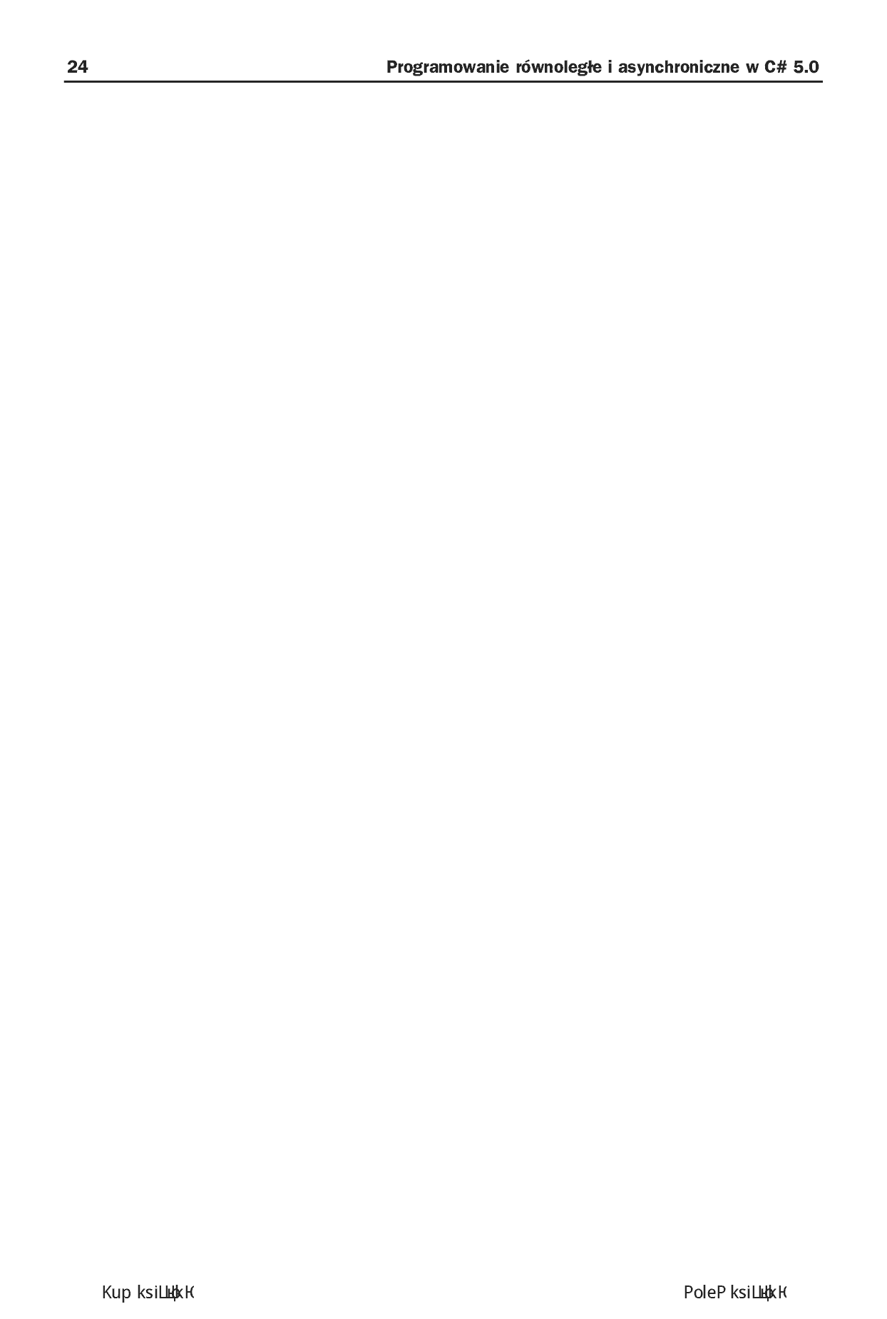Fragment „Programowanie równoległe i asynchroniczne w C# 5.0” — strona 20 z 30
