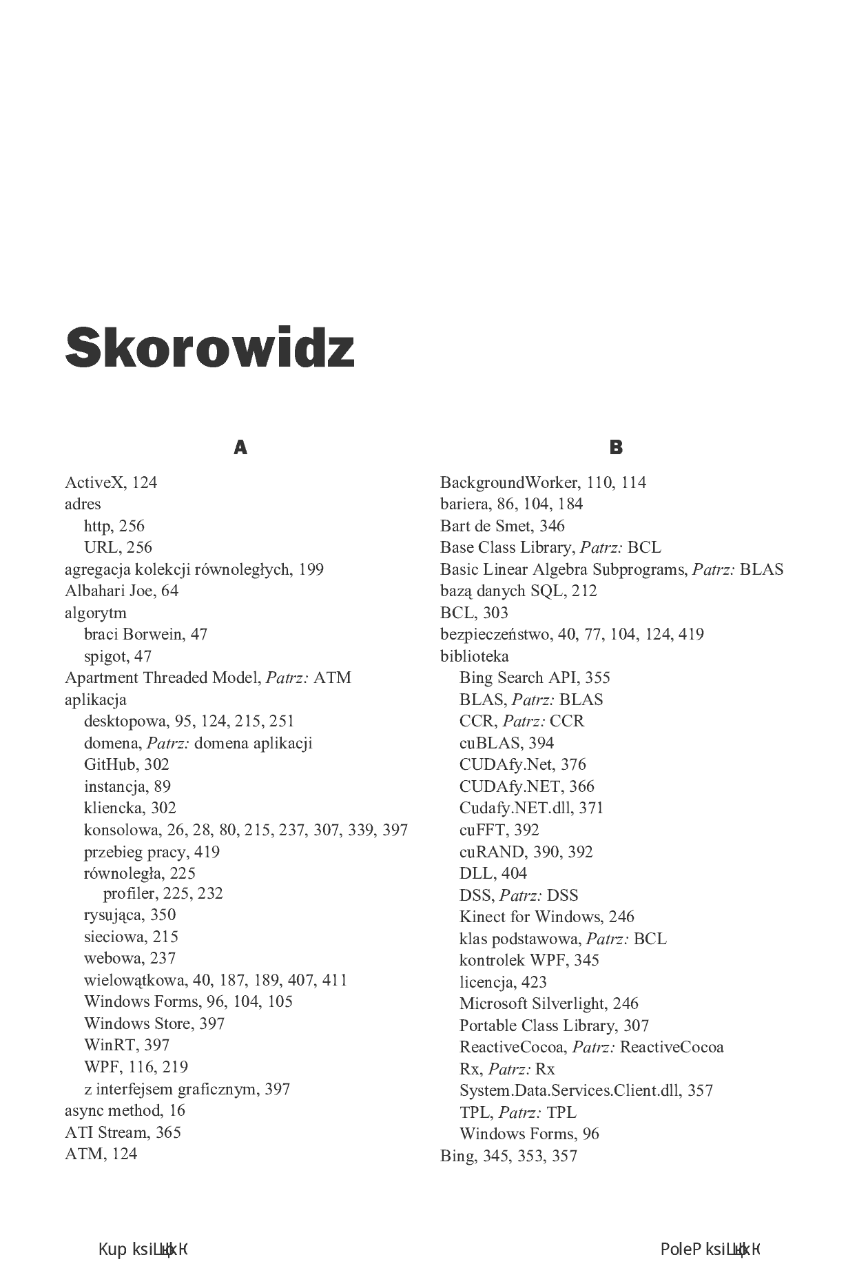 Fragment „Programowanie równoległe i asynchroniczne w C# 5.0” — strona 21 z 30