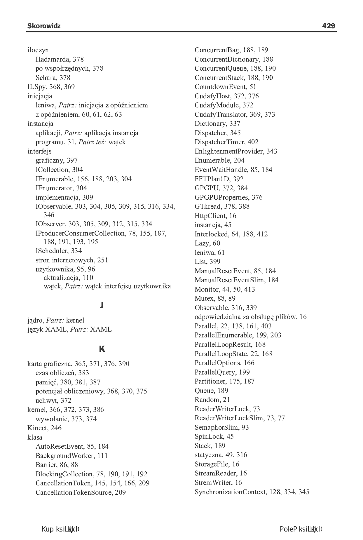 Fragment „Programowanie równoległe i asynchroniczne w C# 5.0” — strona 23 z 30