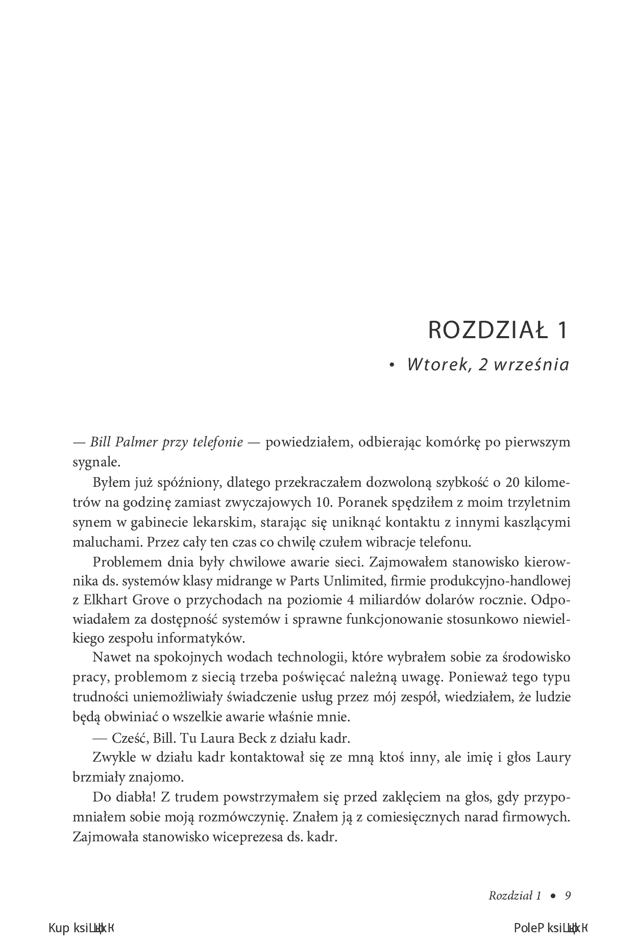 Fragment „Projekt Feniks. Powieść o IT, modelu DevOps i o tym, jak pomóc firmie w odniesieniu sukcesu. Wydanie V - jubileuszowe” — strona 3 z 14