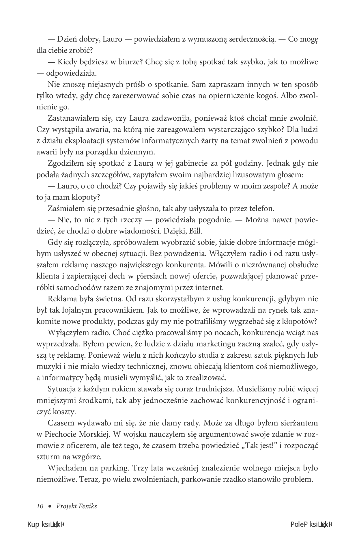 Fragment „Projekt Feniks. Powieść o IT, modelu DevOps i o tym, jak pomóc firmie w odniesieniu sukcesu. Wydanie V - jubileuszowe” — strona 4 z 14
