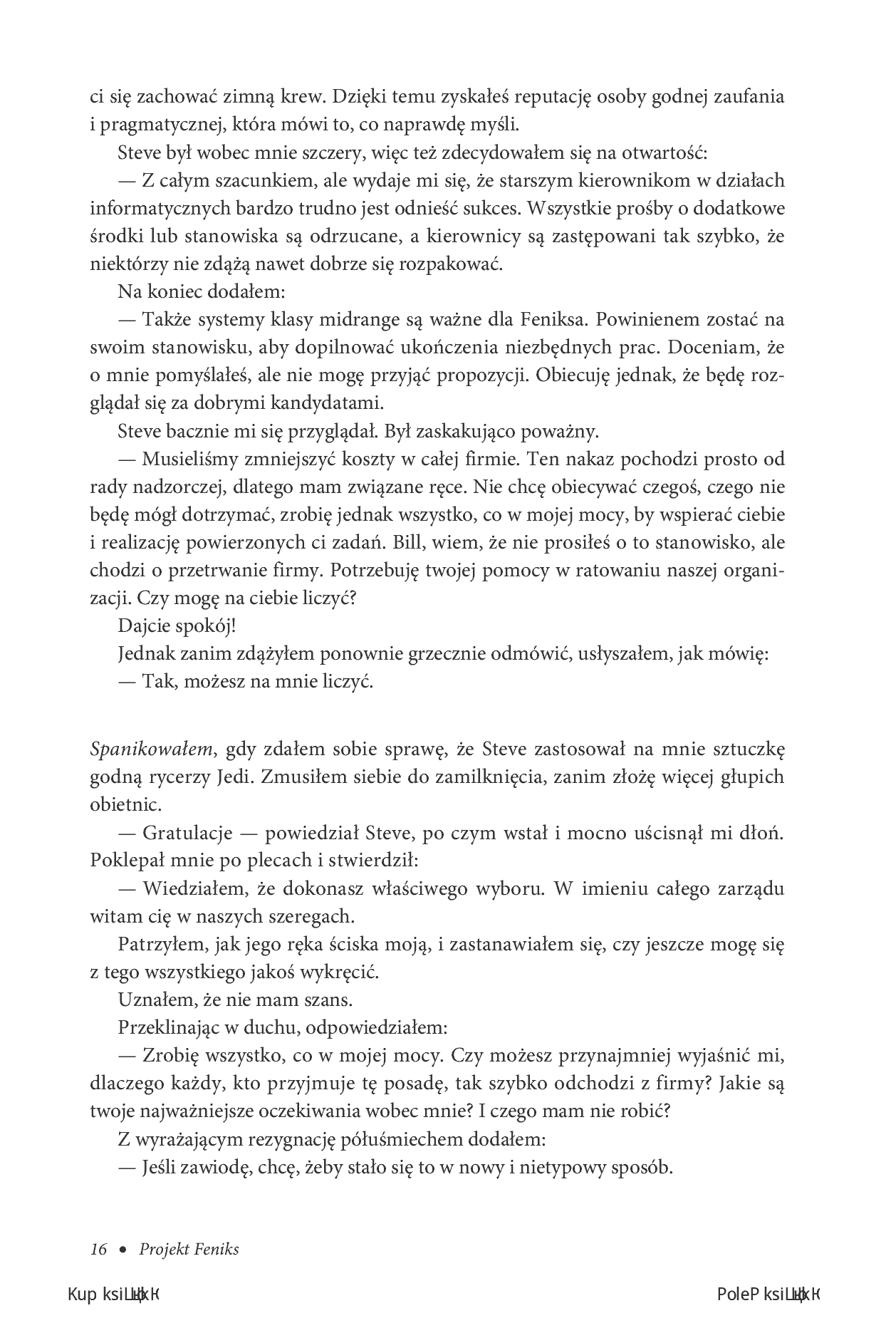 Fragment „Projekt Feniks. Powieść o IT, modelu DevOps i o tym, jak pomóc firmie w odniesieniu sukcesu. Wydanie V - jubileuszowe” — strona 10 z 14