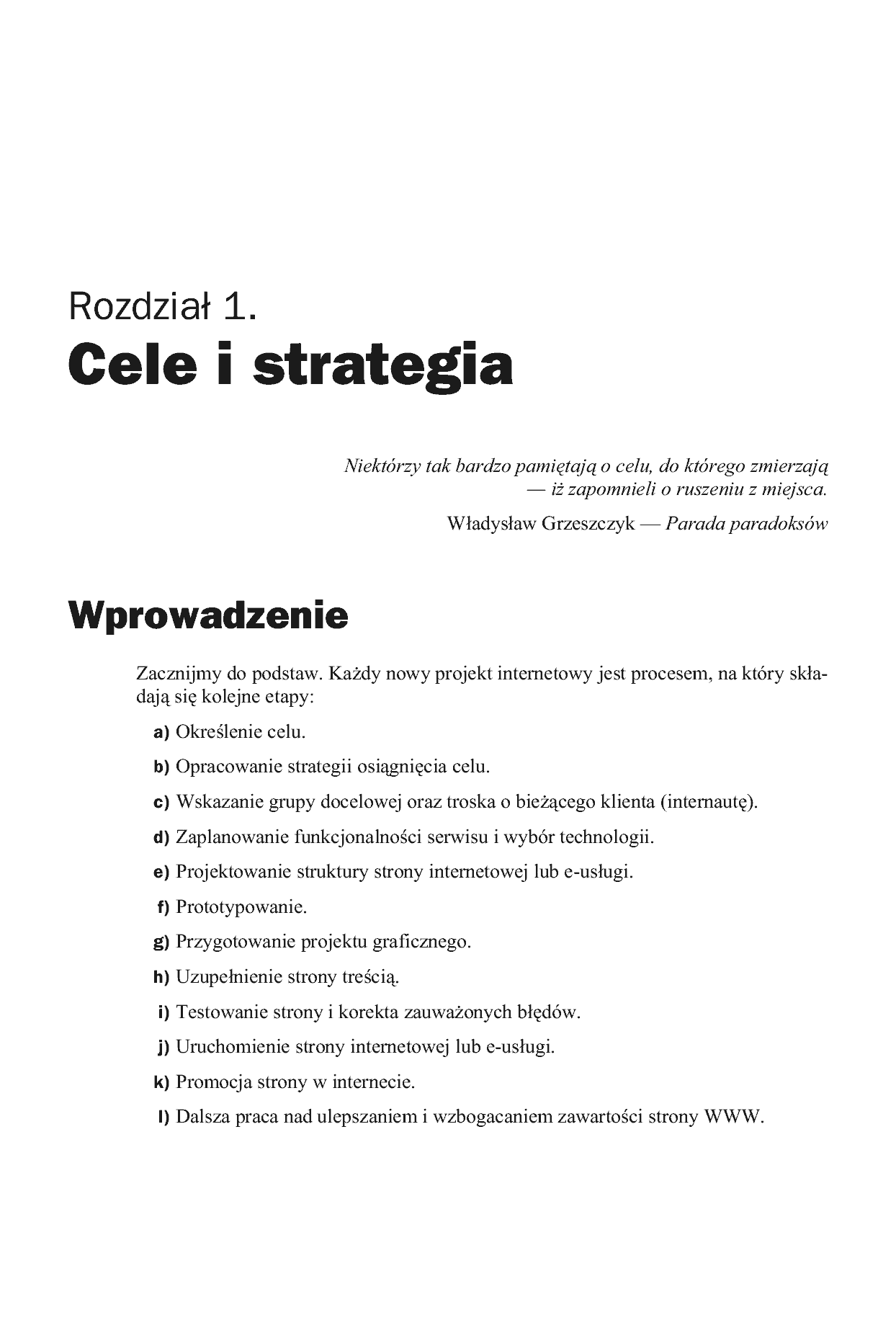 Fragment „Firmowa strona WWW. Idee, strategia, realizacja” — strona 5 z 21