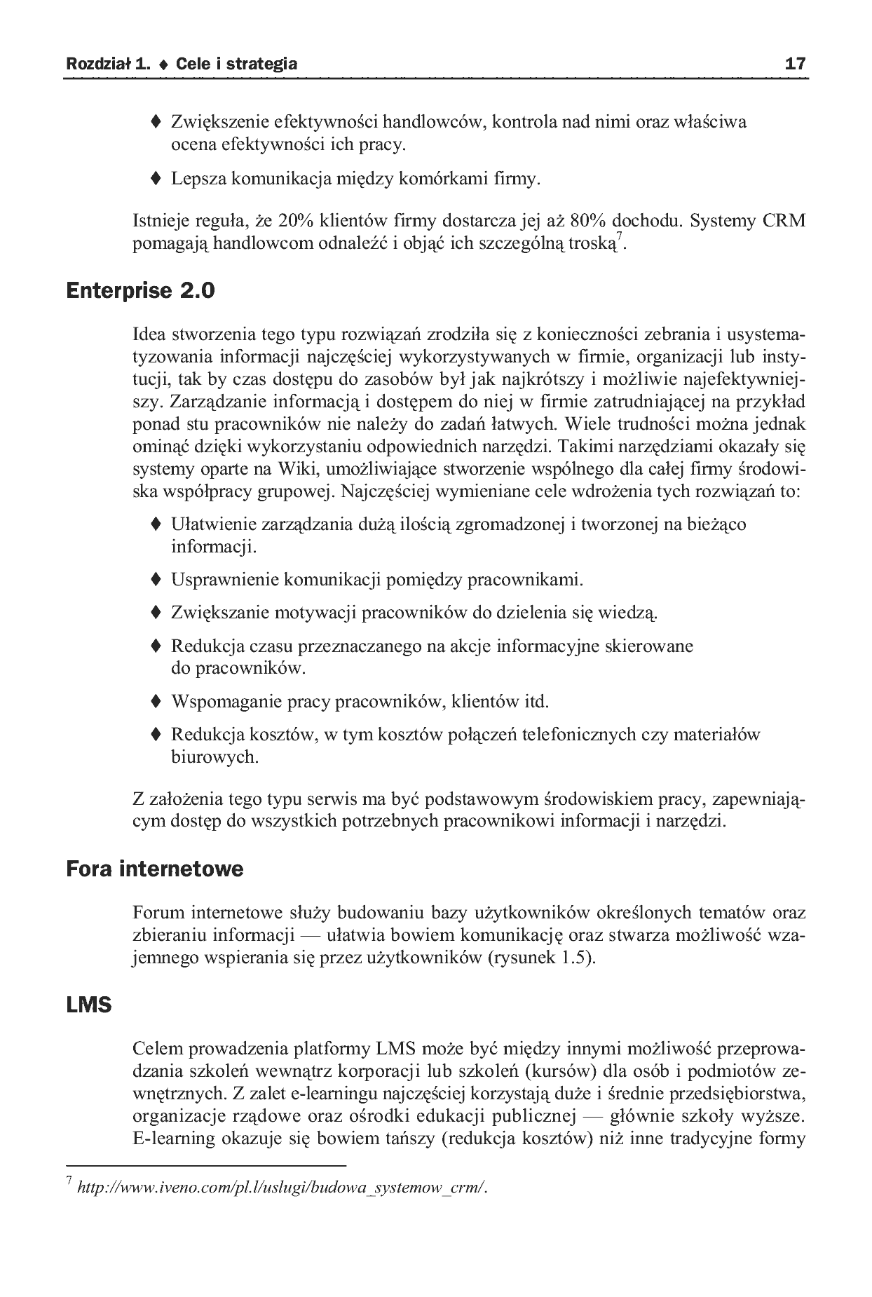 Fragment „Firmowa strona WWW. Idee, strategia, realizacja” — strona 11 z 21