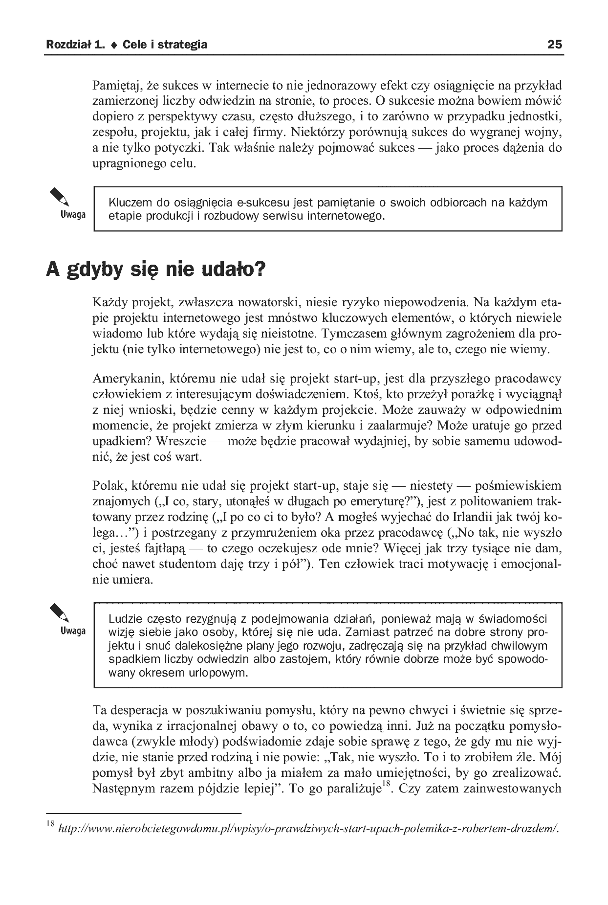 Fragment „Firmowa strona WWW. Idee, strategia, realizacja” — strona 19 z 21