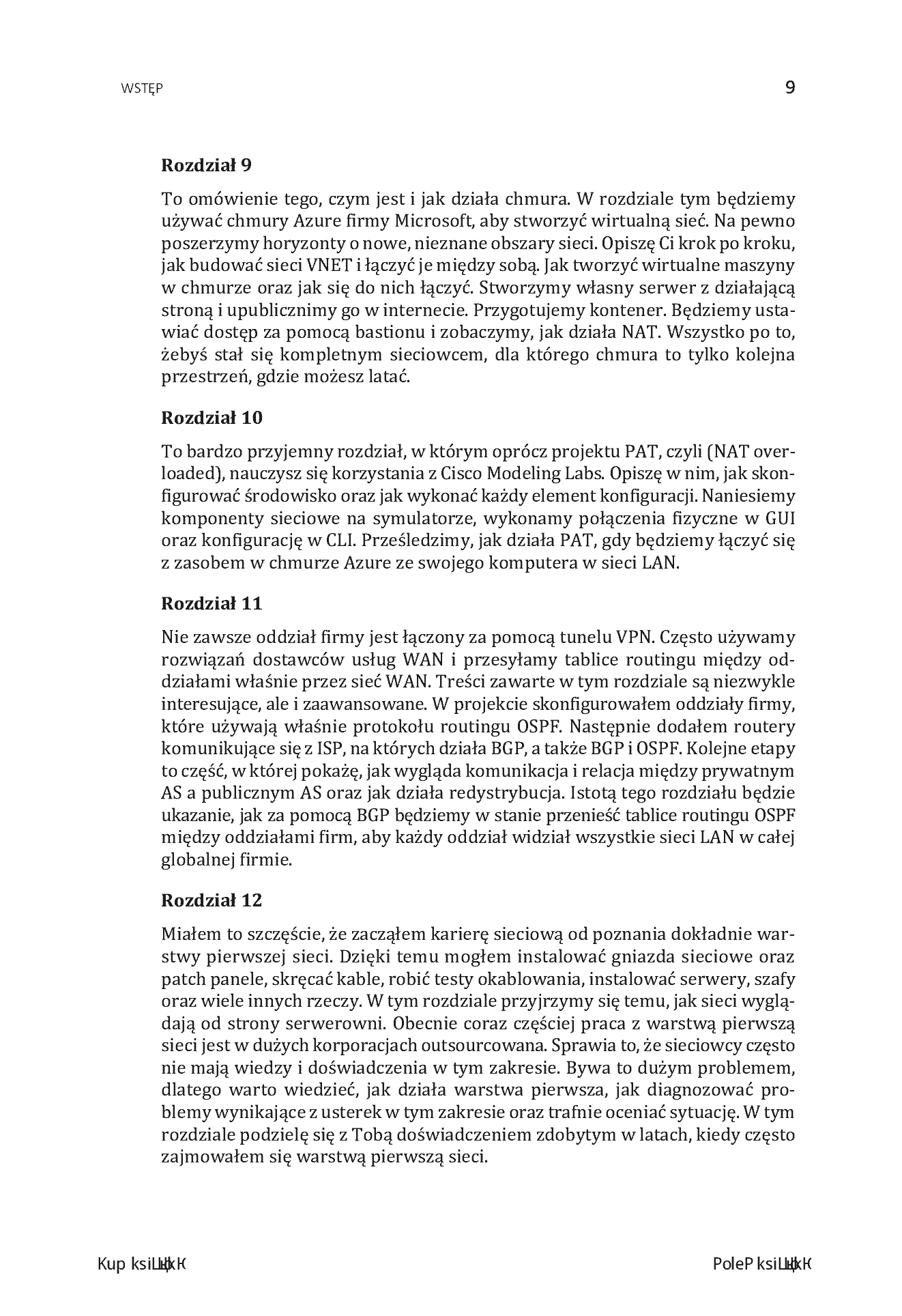 Fragment „Projekty i rozwiązania sieciowe w praktyce” — strona 9 z 30