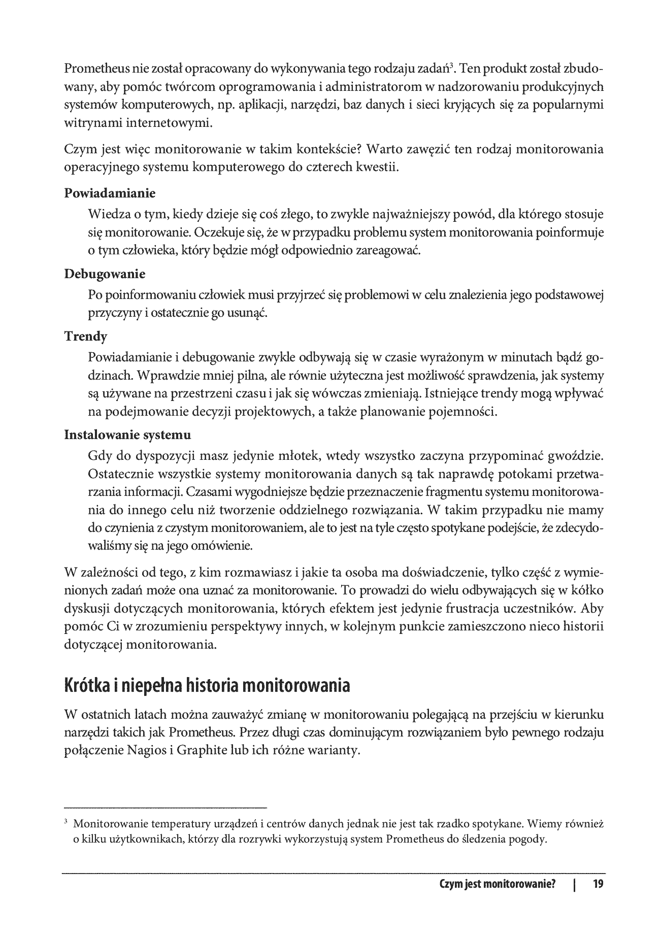 Fragment „Prometheus w pełnej gotowości. Jak monitorować pracę infrastruktury i wydajność działania aplikacji. Wydanie II” — strona 13 z 30