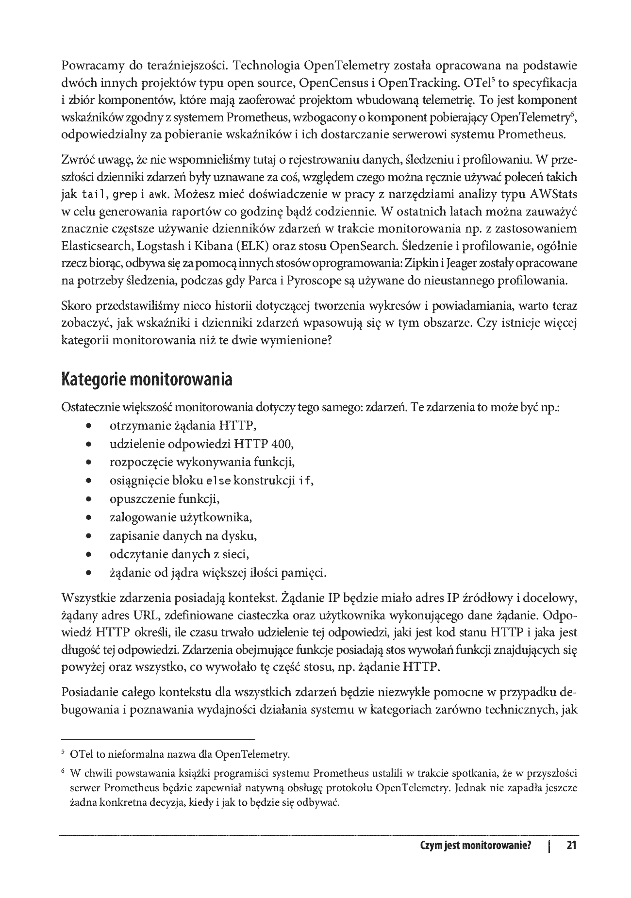 Fragment „Prometheus w pełnej gotowości. Jak monitorować pracę infrastruktury i wydajność działania aplikacji. Wydanie II” — strona 15 z 30