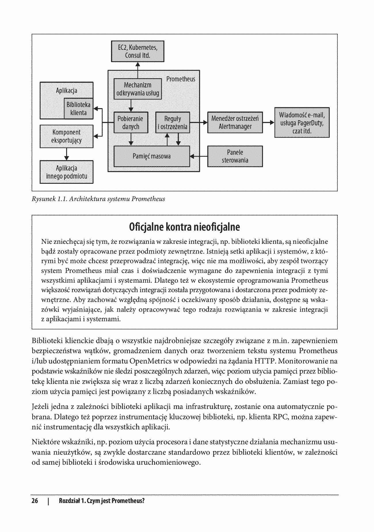 Fragment „Prometheus w pełnej gotowości. Jak monitorować pracę infrastruktury i wydajność działania aplikacji. Wydanie II” — strona 20 z 30