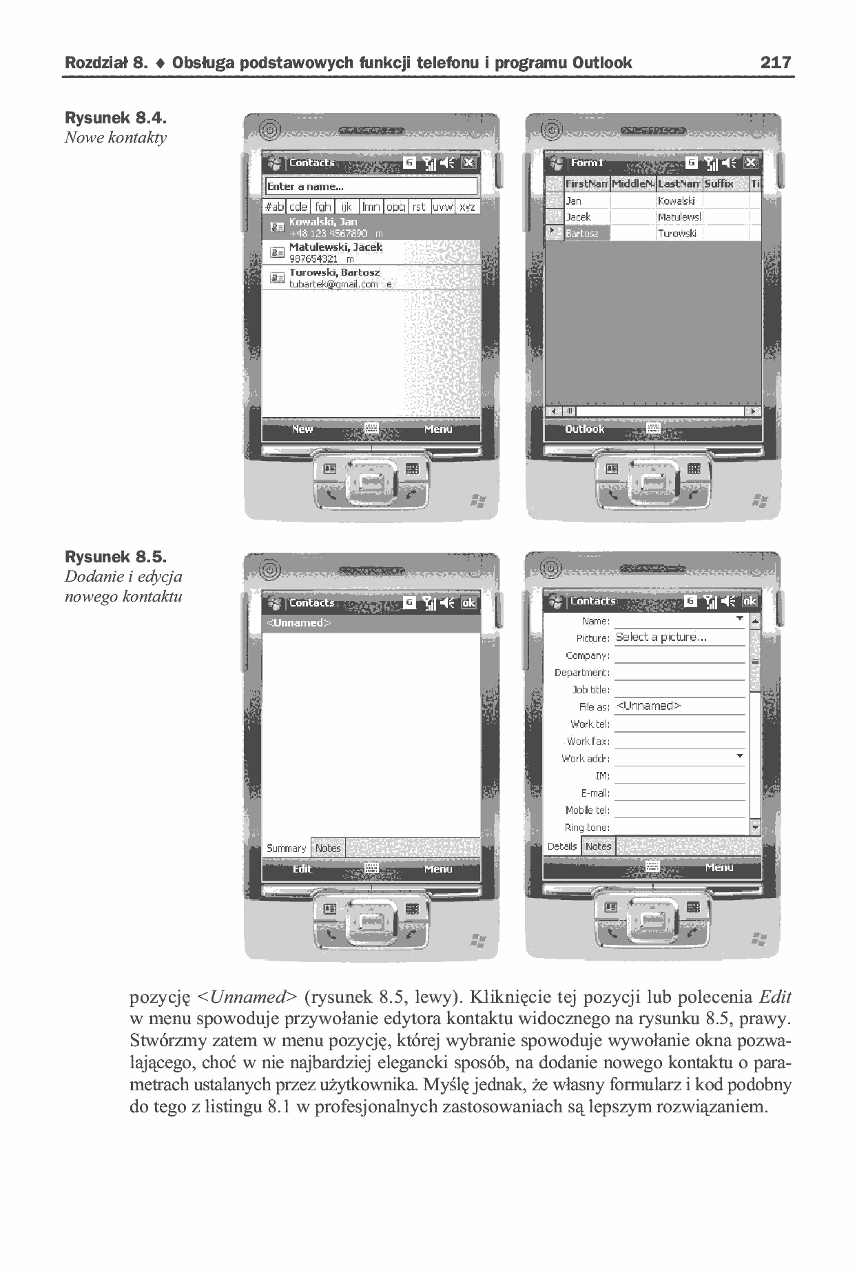 Fragment „Programowanie aplikacji dla urządzeń mobilnych z systemem Windows Mobile” — strona 14 z 30