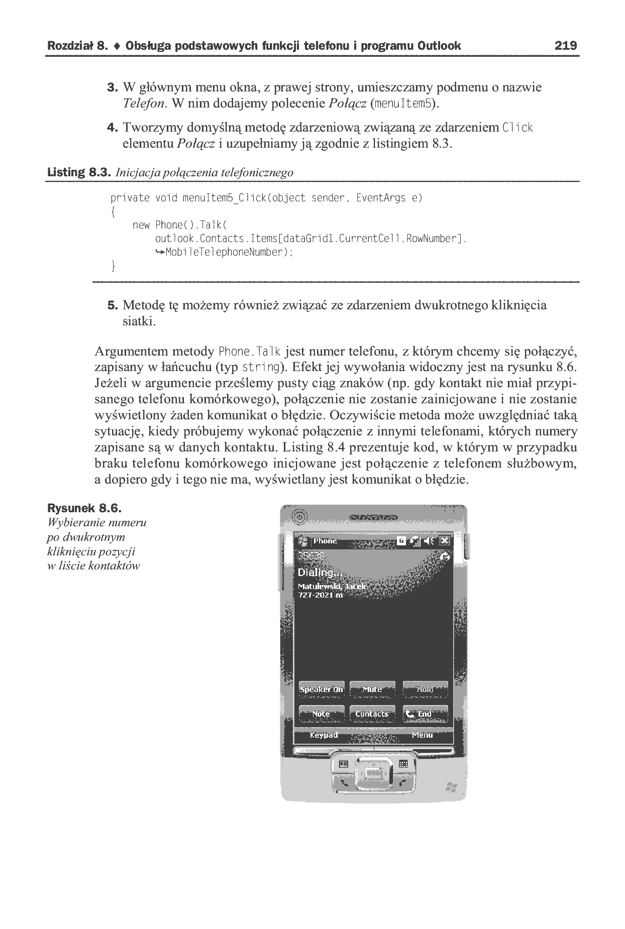 Fragment „Programowanie aplikacji dla urządzeń mobilnych z systemem Windows Mobile” — strona 16 z 30